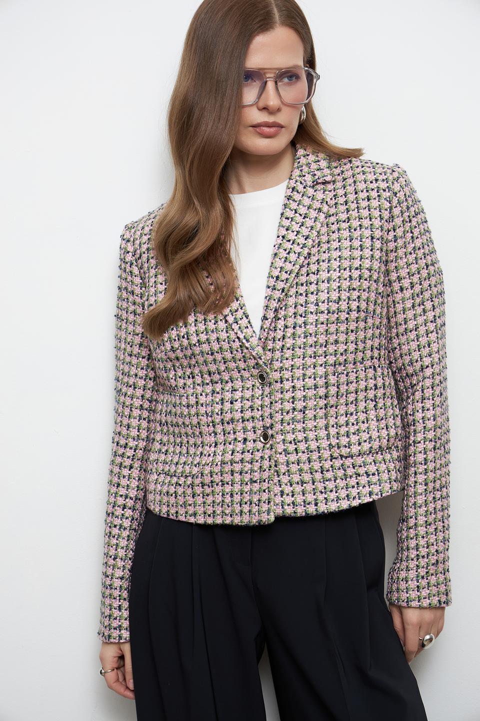 Жакет MORE and MORE в клетку