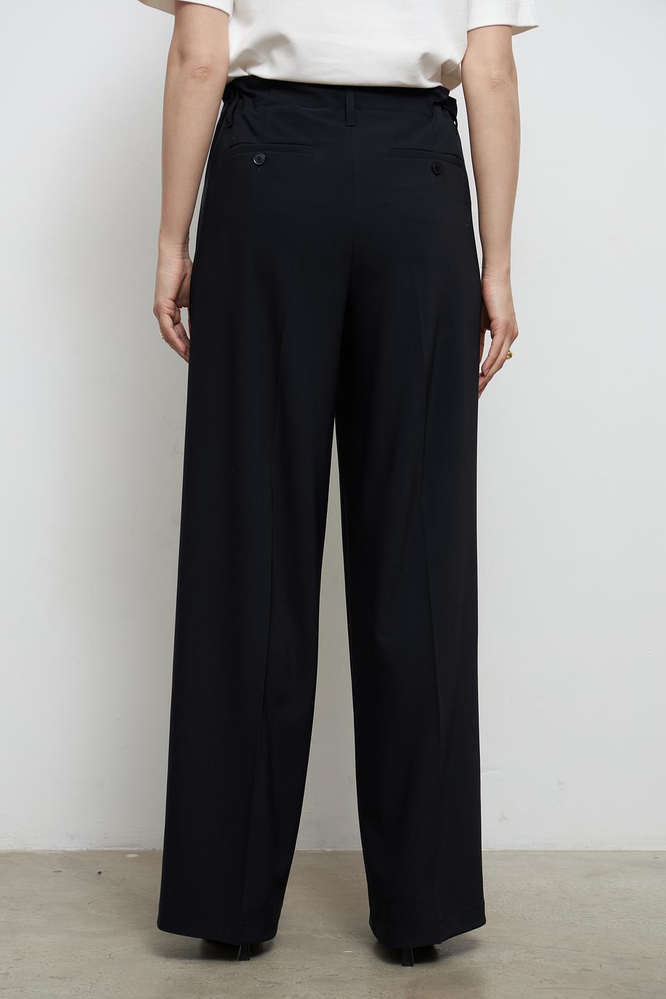 Брюки палаццо Cambio чёрные