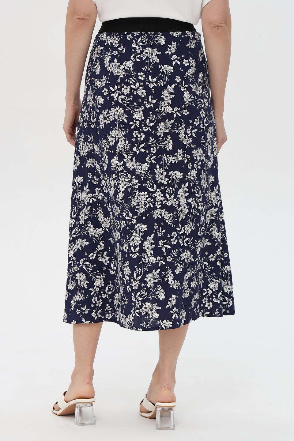 Юбка Pezzo с цветочным принтом