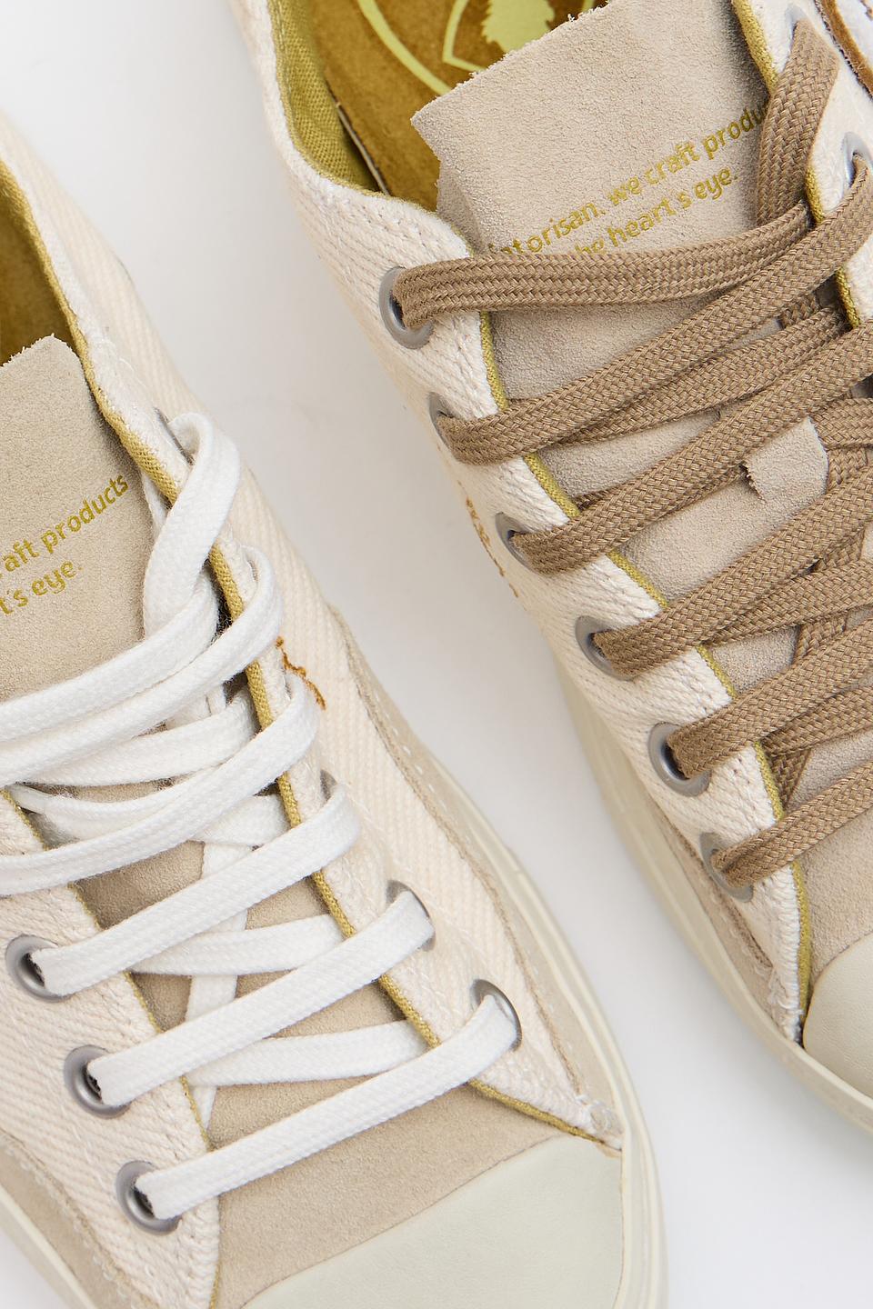 Сникерсы Satorisan с глазом бежевые