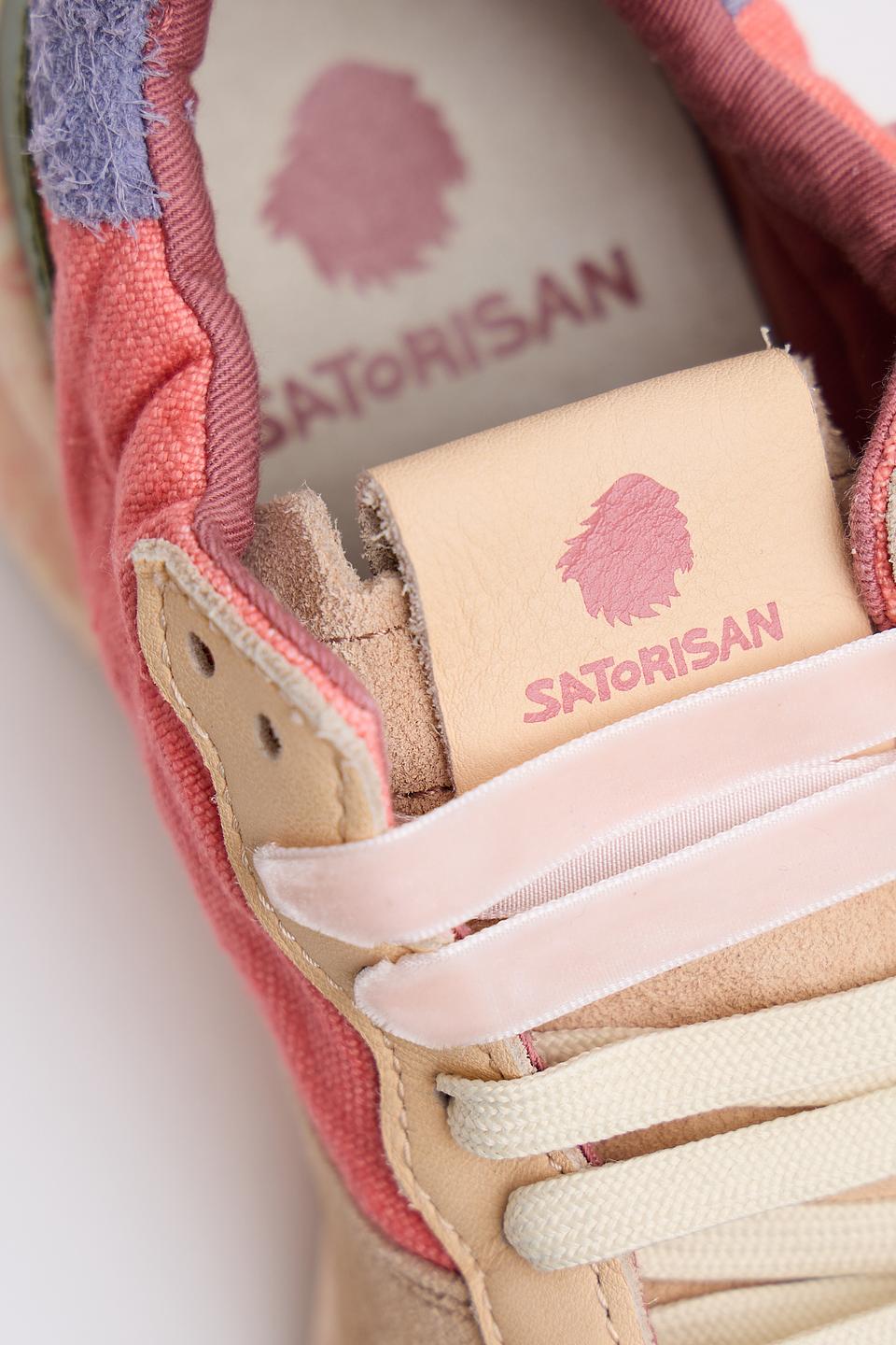 Кроссовки Satorisan с аппликацией розовый