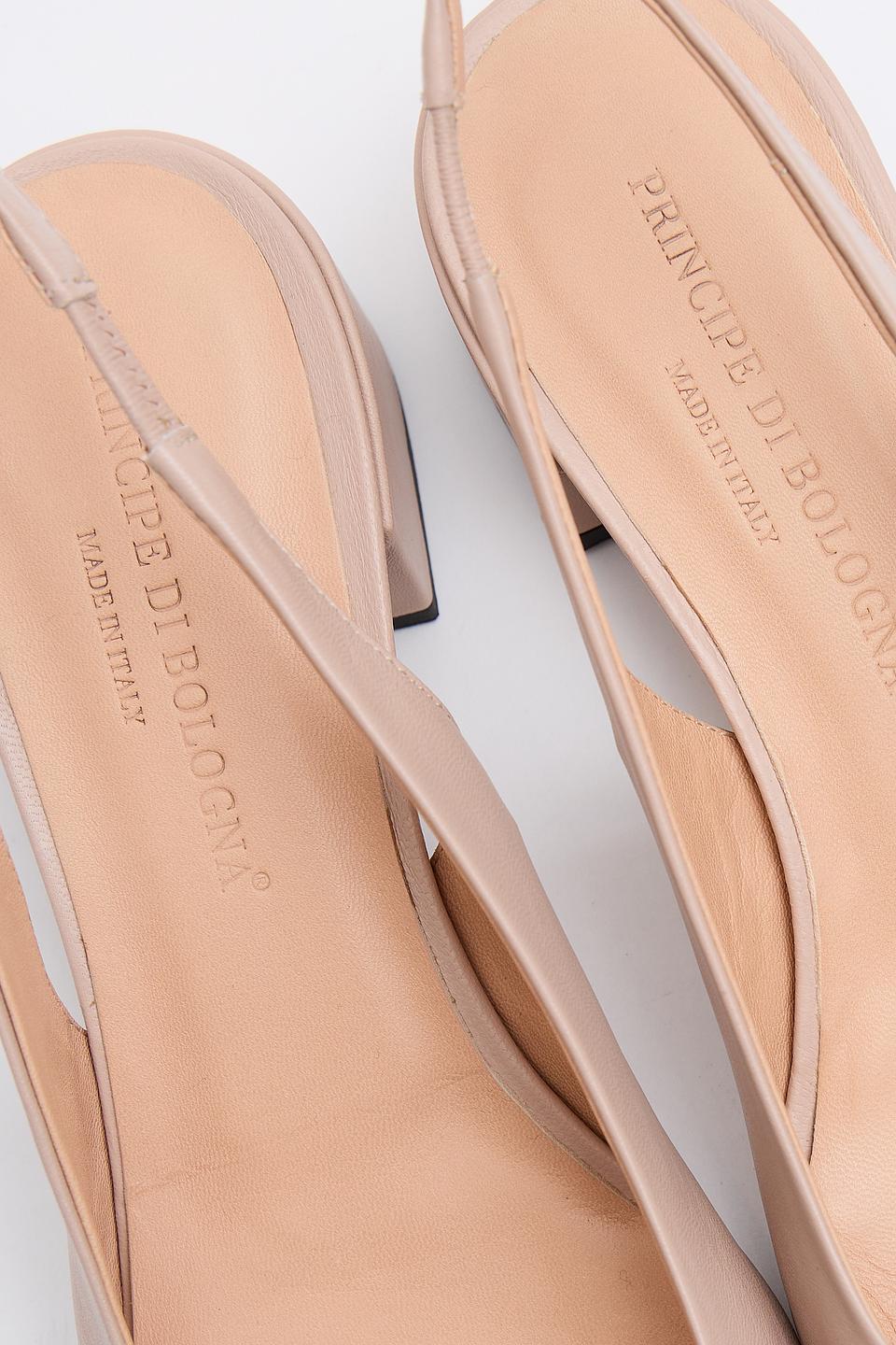 Туфли Principe Di Bologna с черным носком