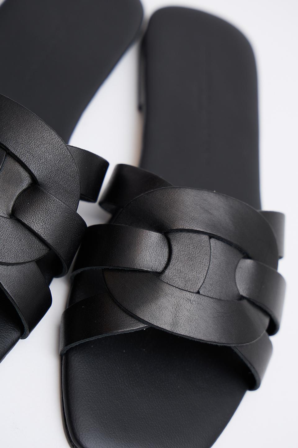 Шлепанцы Principe Di Bologna черные