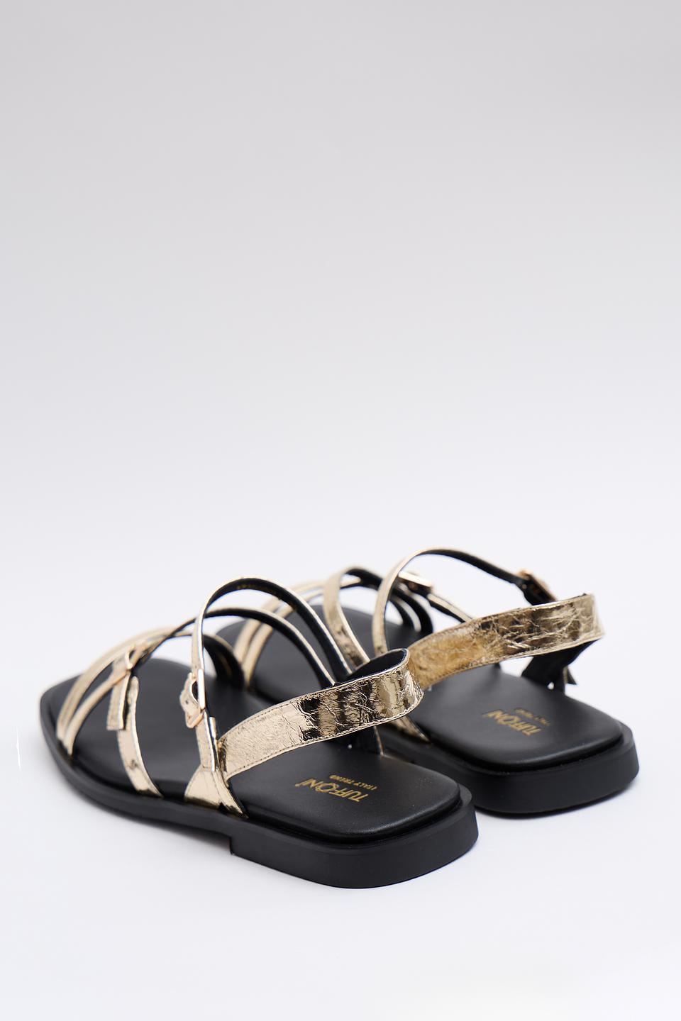 Сандалии Tuffoni золотистый