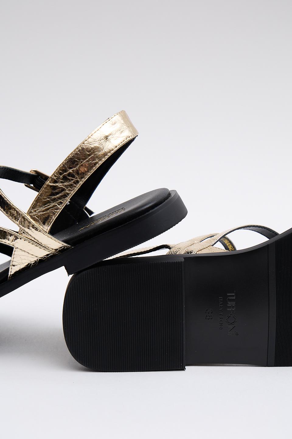 Сандалии Tuffoni золотистый