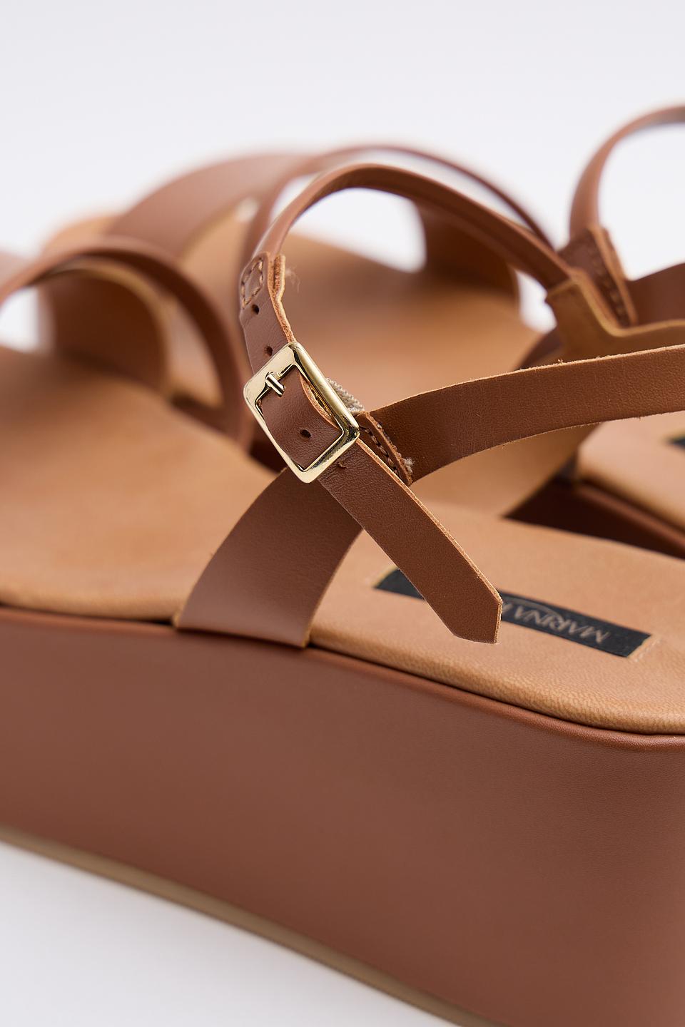 Босоножки Marina Rinaldi коричневые