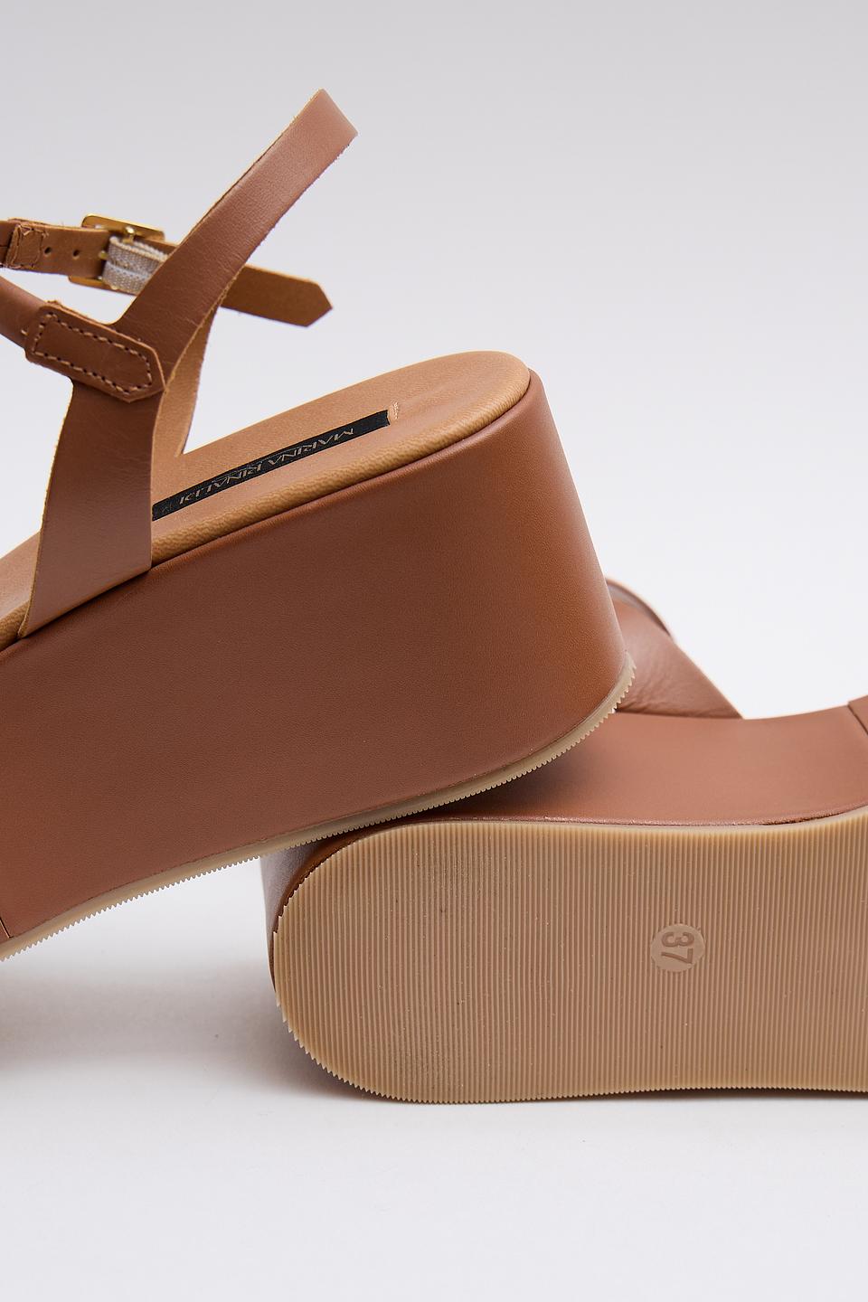 Босоножки Marina Rinaldi коричневые