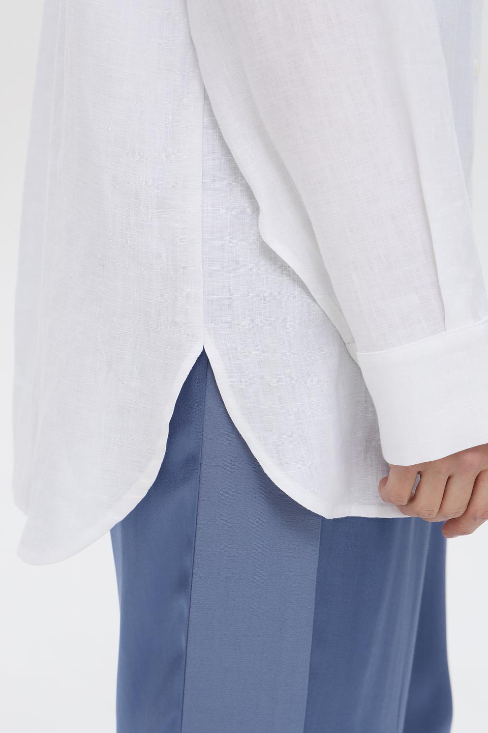 Блуза Pezzo оверсайз белая