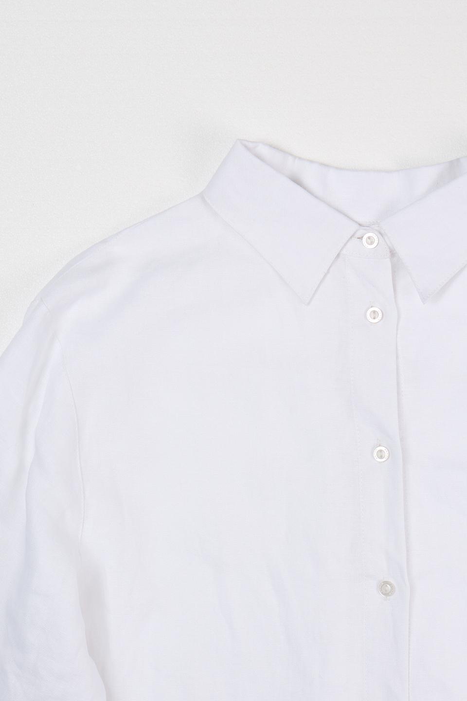 Блуза Pezzo оверсайз белая