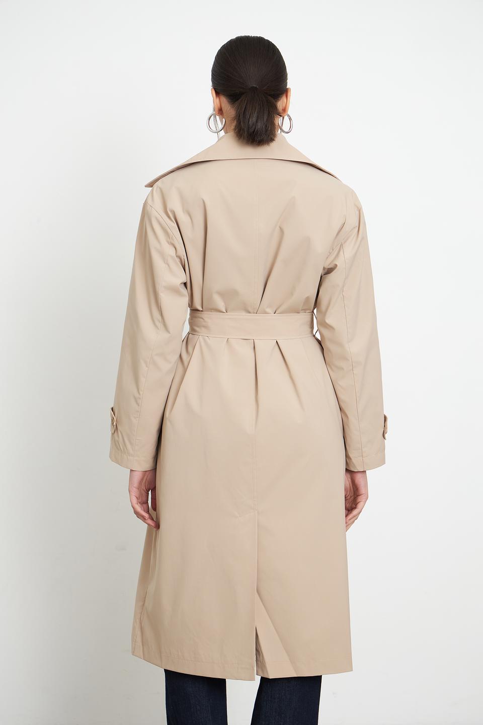 Плащ Pezzo бежевый