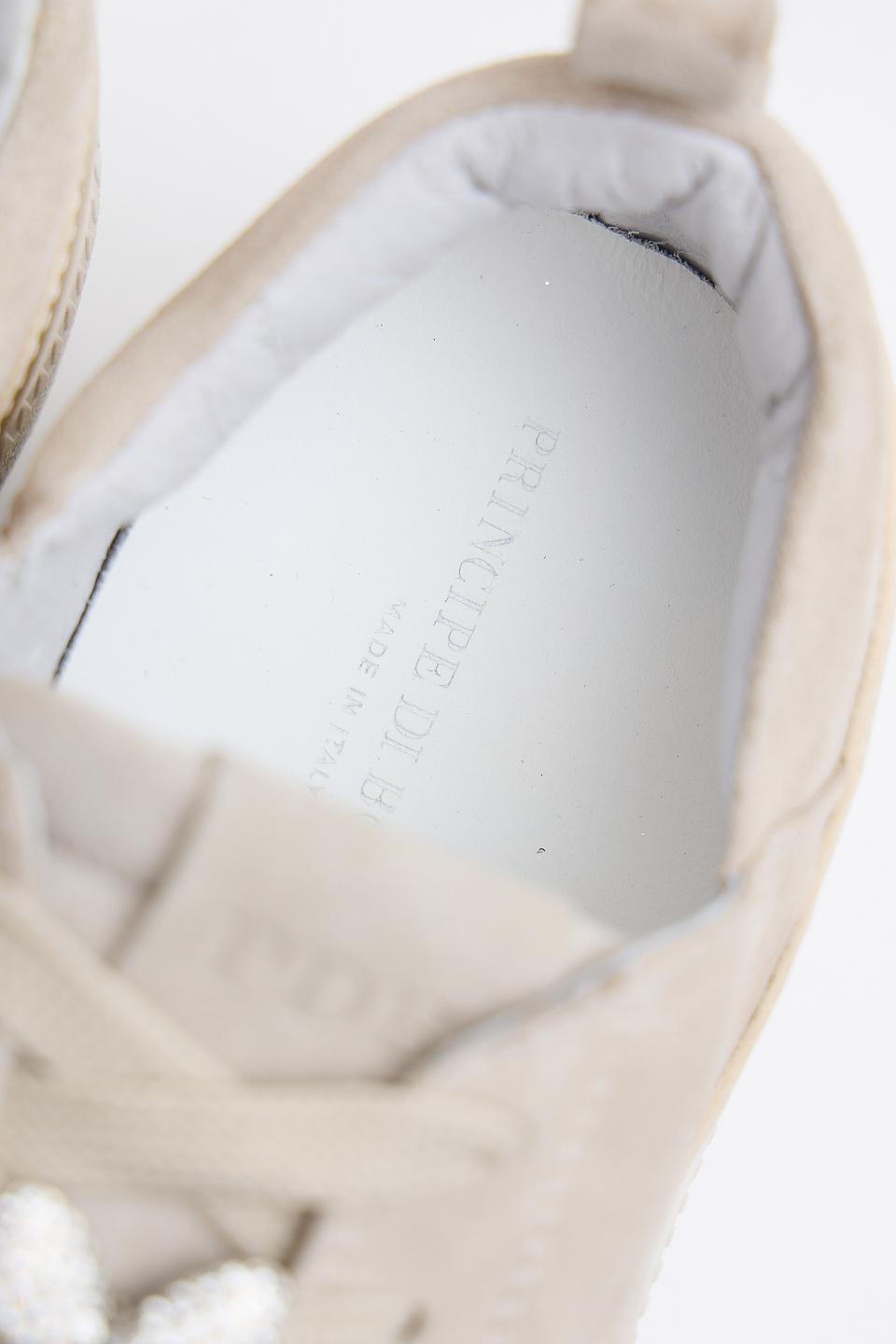 Сникерсы Principe Di Bologna бежевые