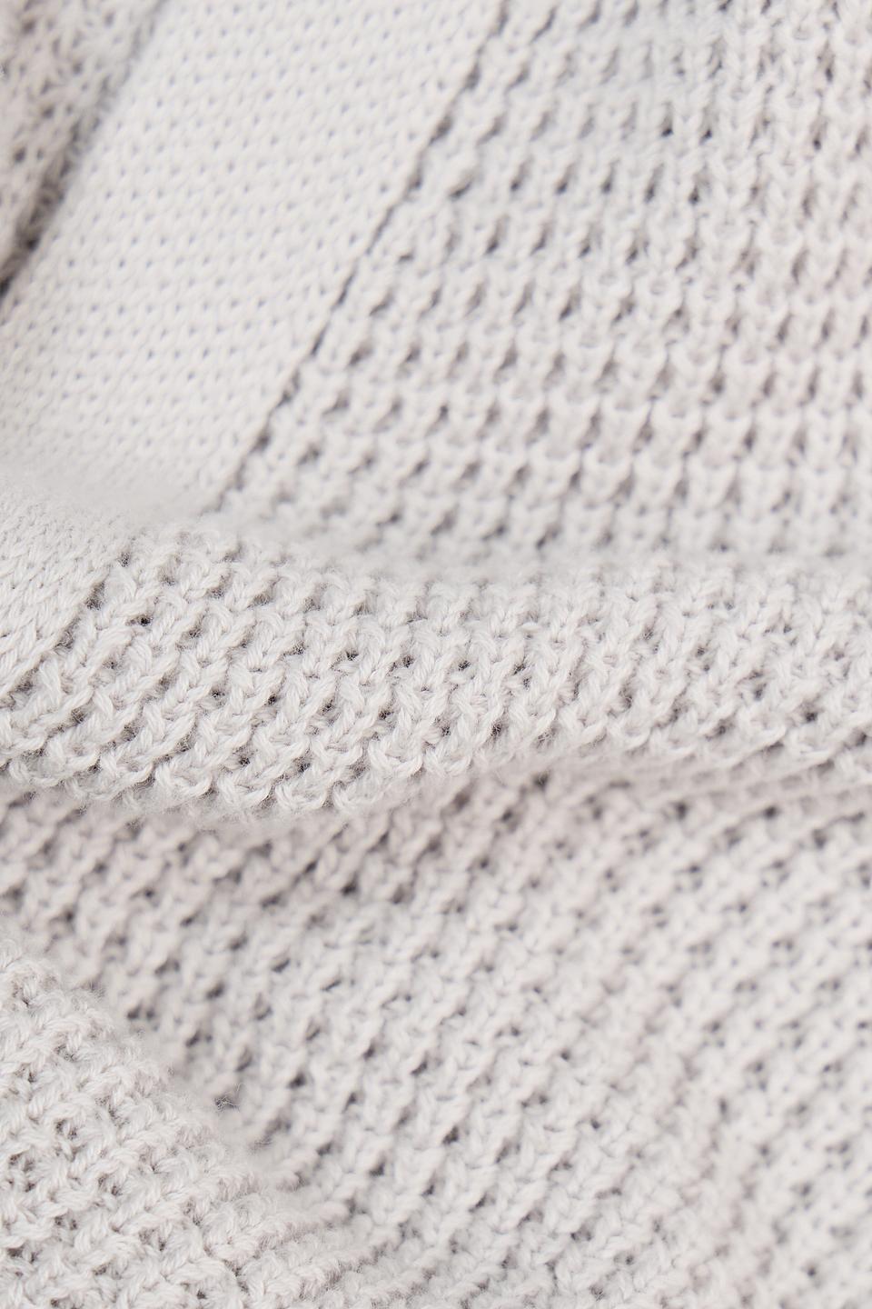 Жакет Pezzo вязаный серый