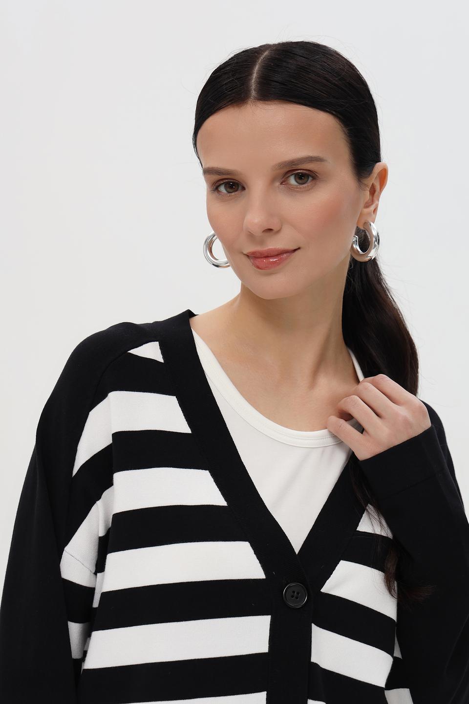 Жакет Pezzo в полоску