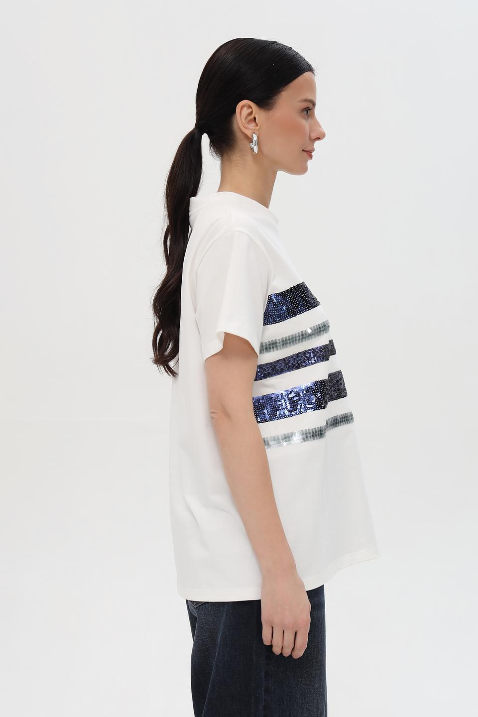 Футболка Pezzo с полосками