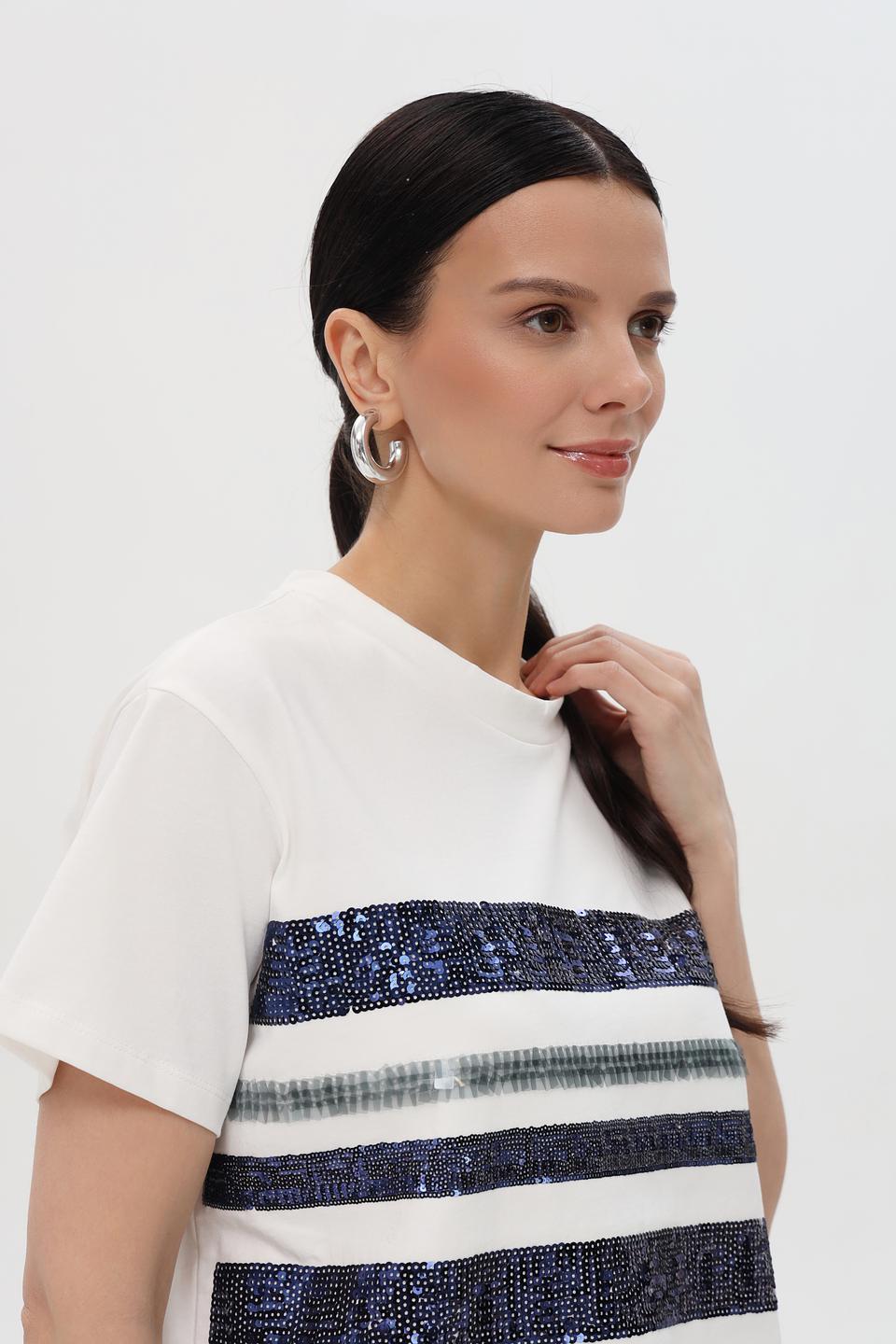 Футболка Pezzo с полосками