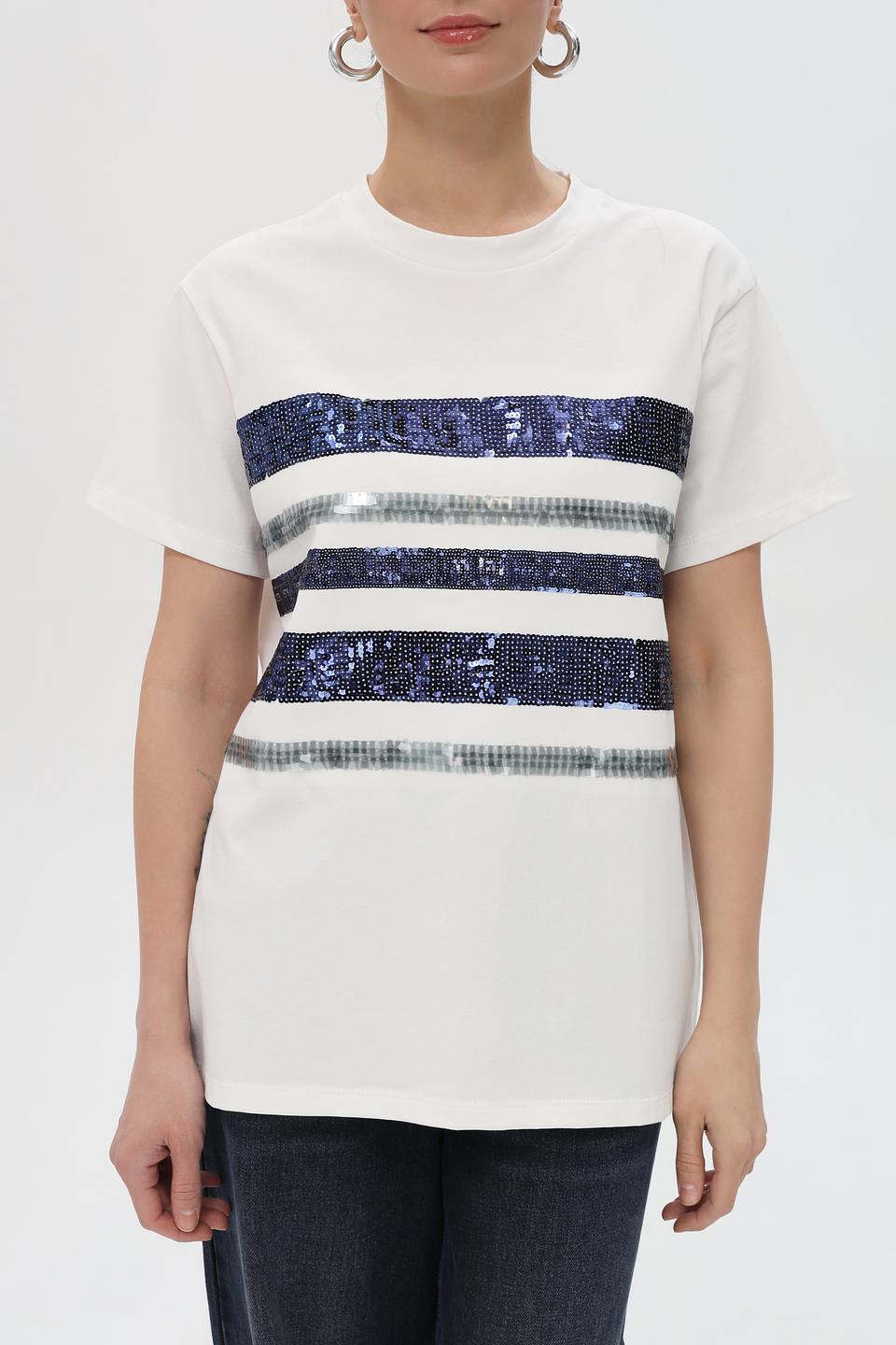 Футболка Pezzo с полосками