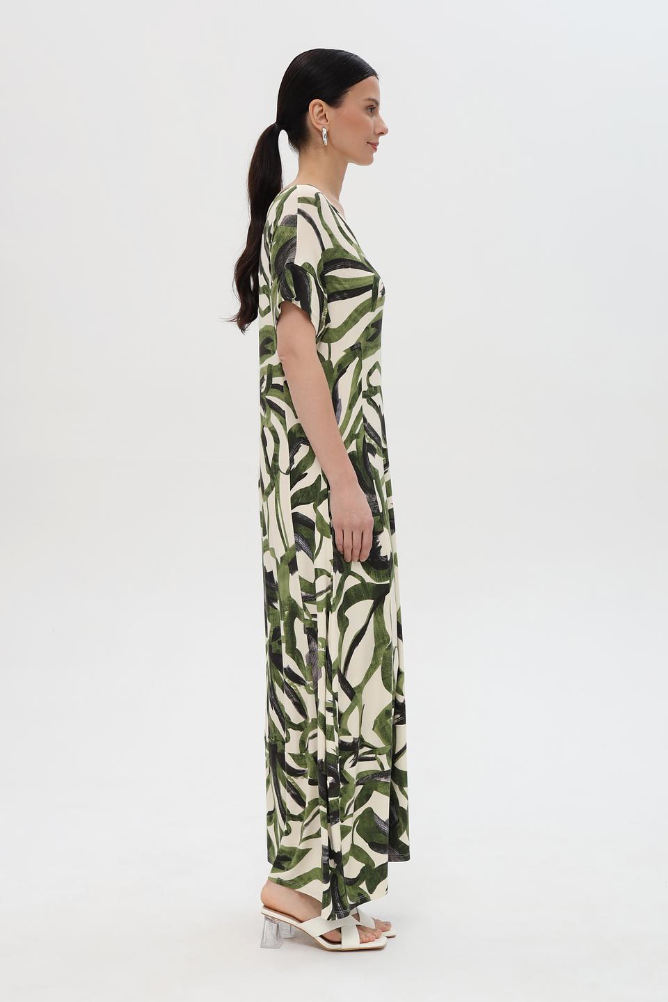 Платье Pezzo с тропическим принтом