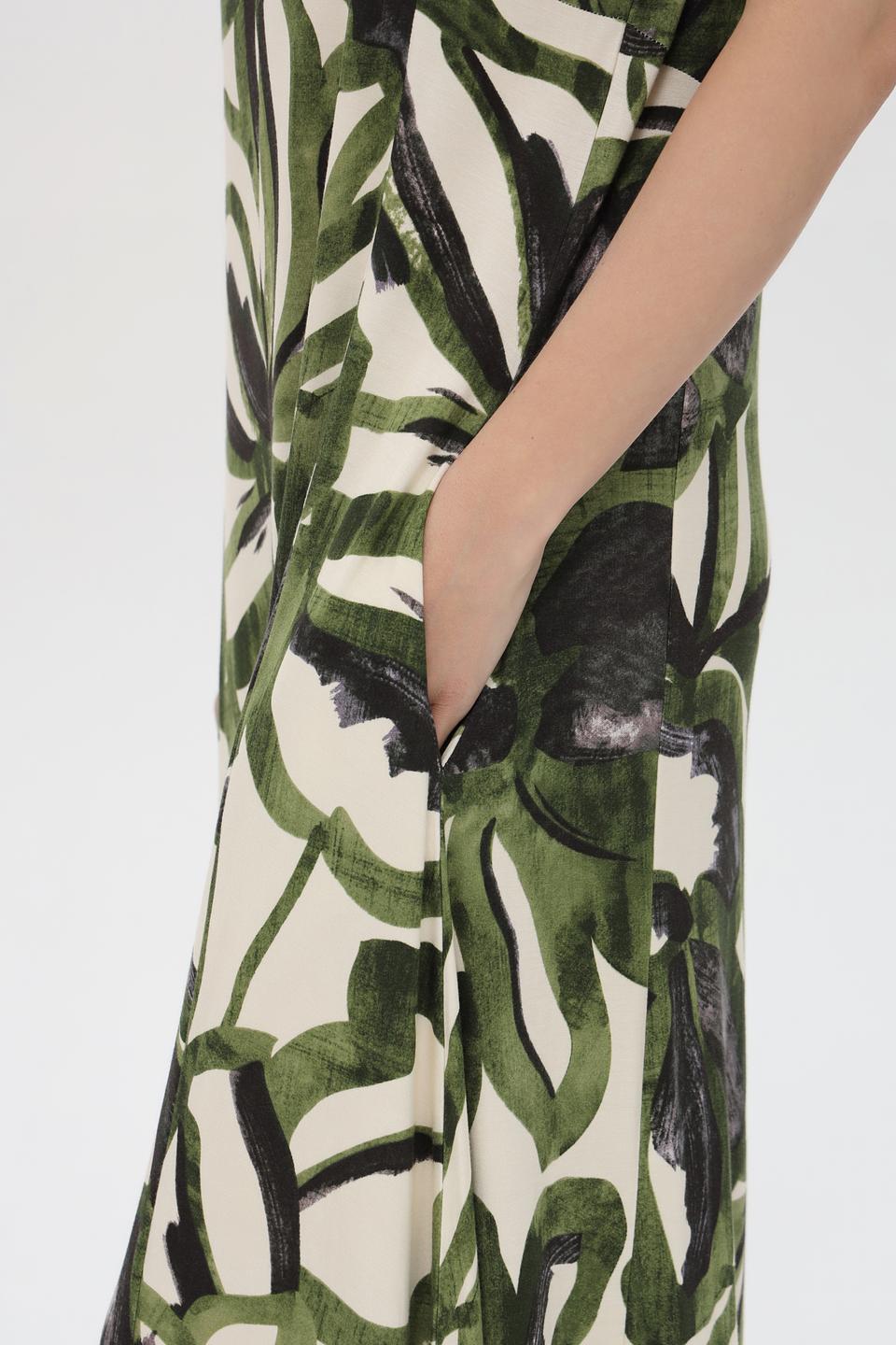 Платье Pezzo с тропическим принтом