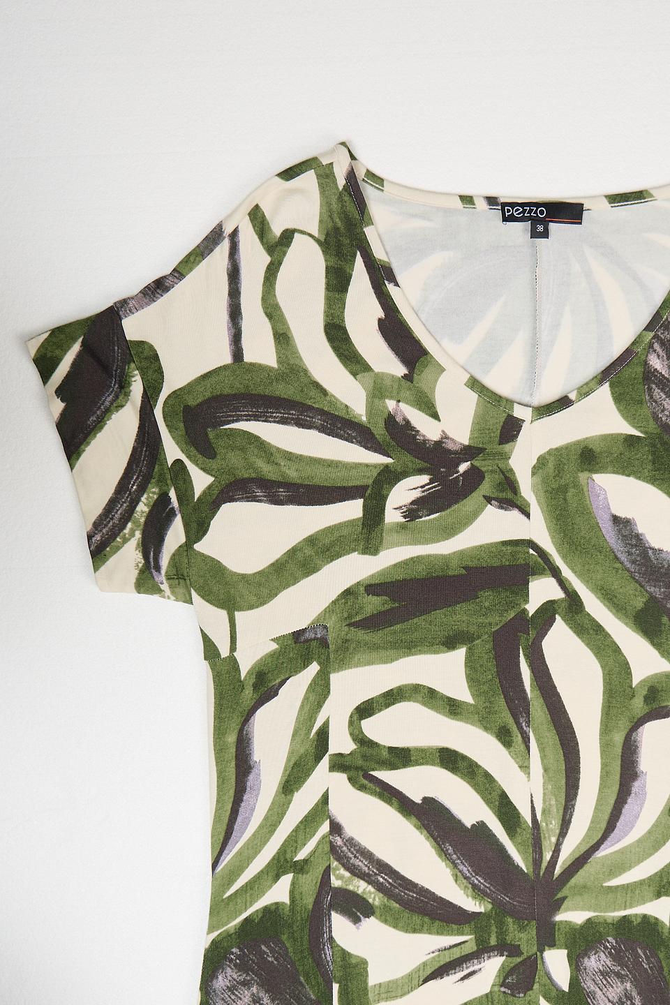 Платье Pezzo с тропическим принтом