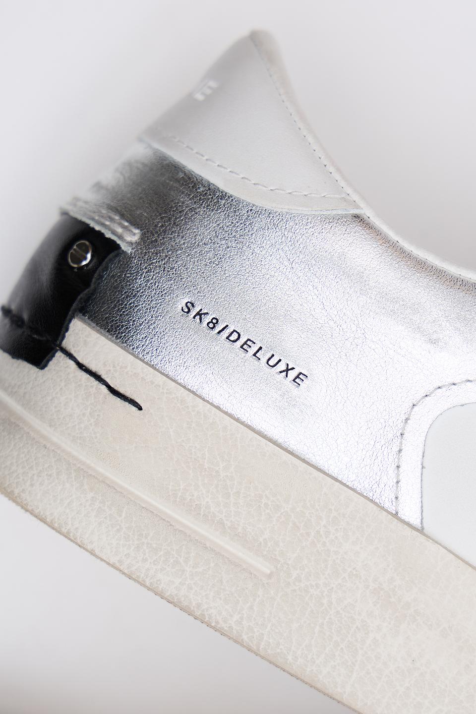 Кроссовки Crime London серебристые