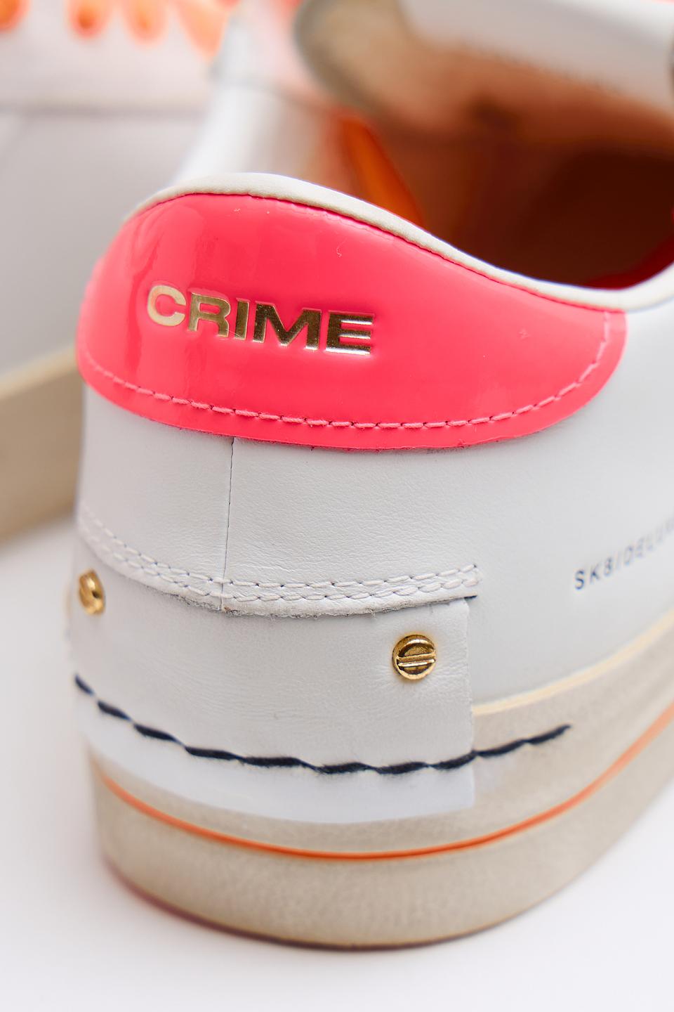 Кроссовки Crime London Skate Deluxe белые