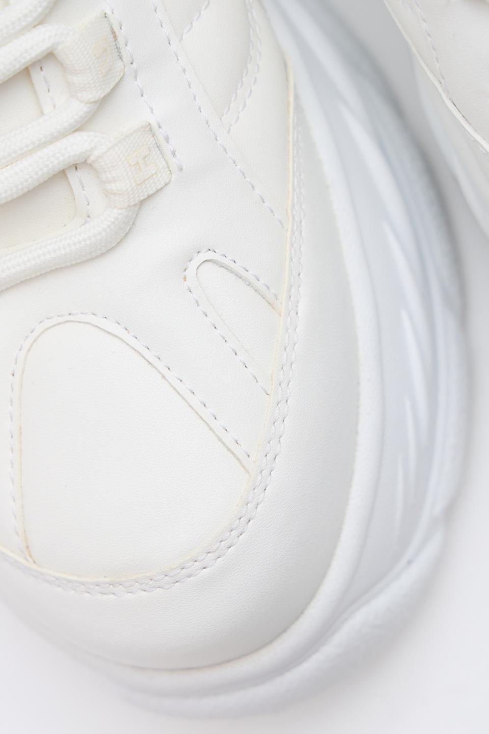 Кроссовки Hugo стеганые белые