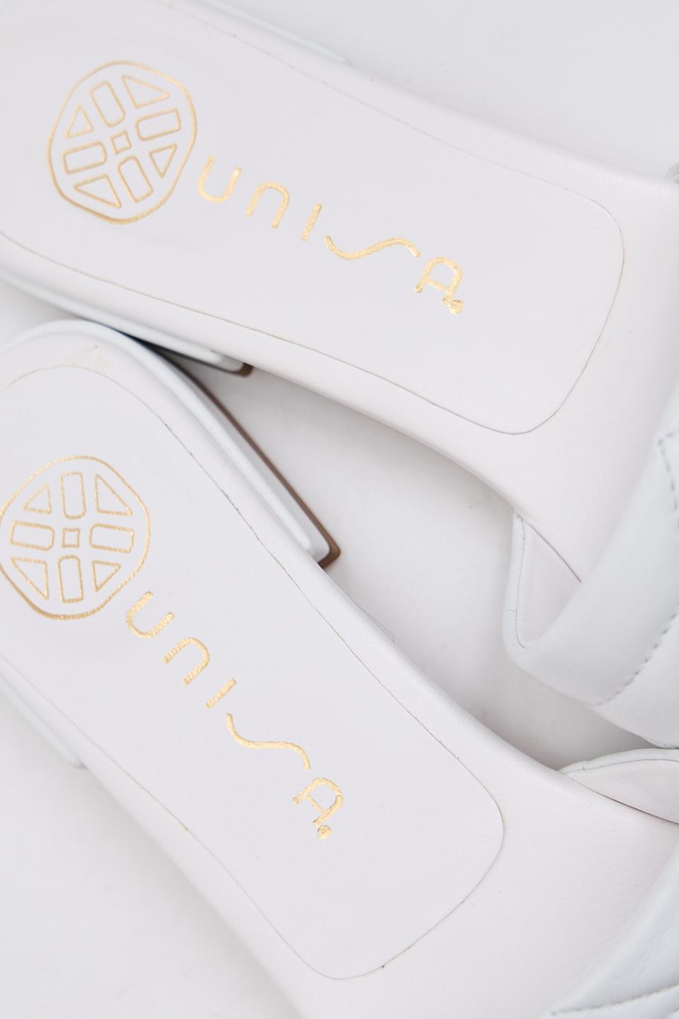 Слайдеры Unisa стеганые белые