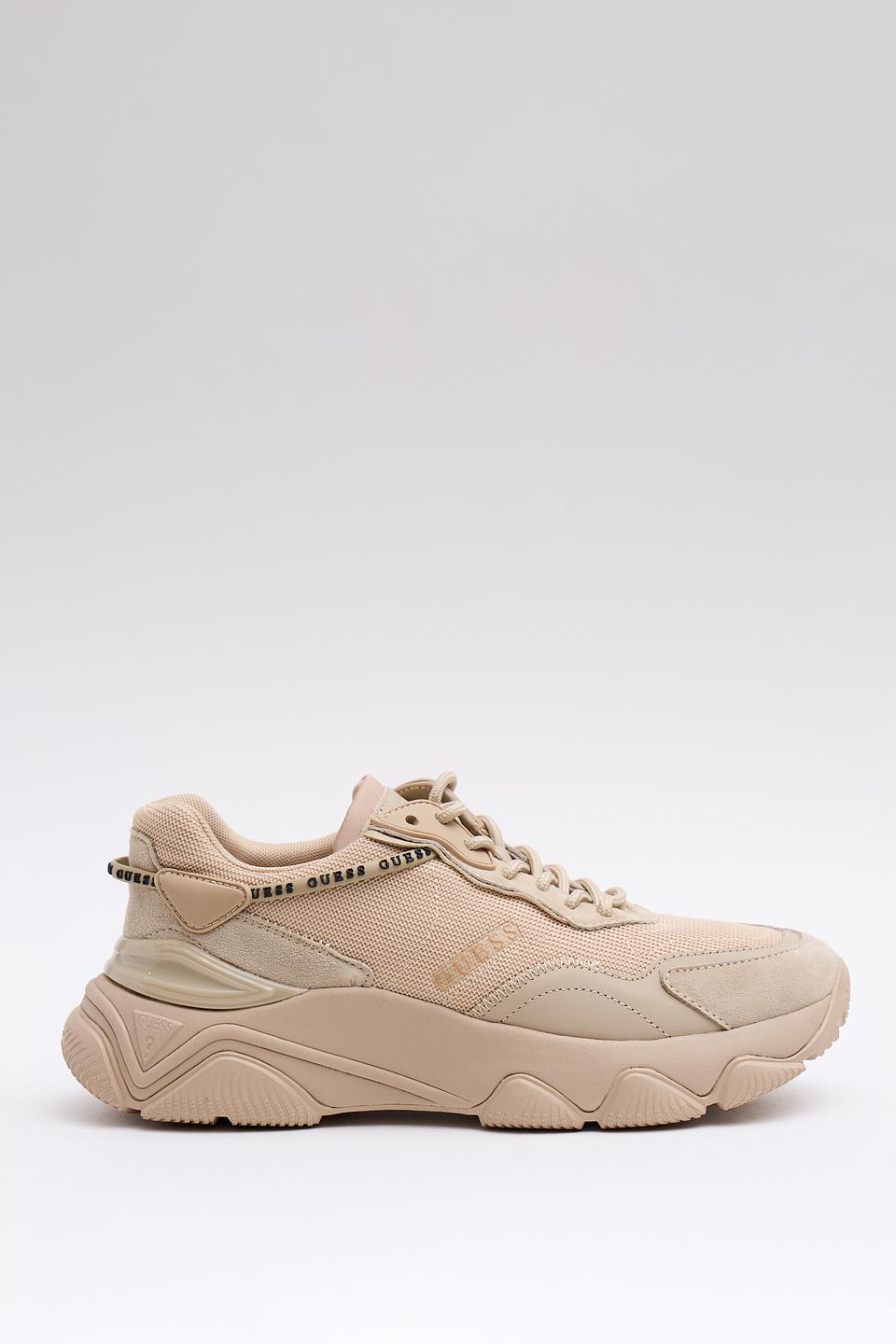 Кроссовки Guess бежевые