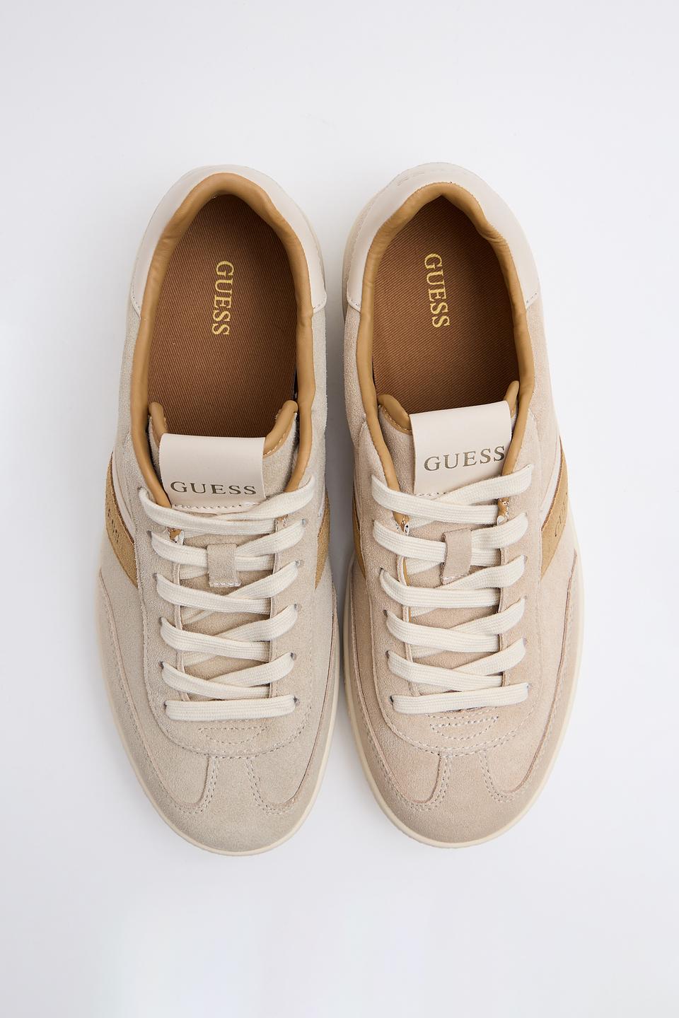 Кеды Guess бежевые
