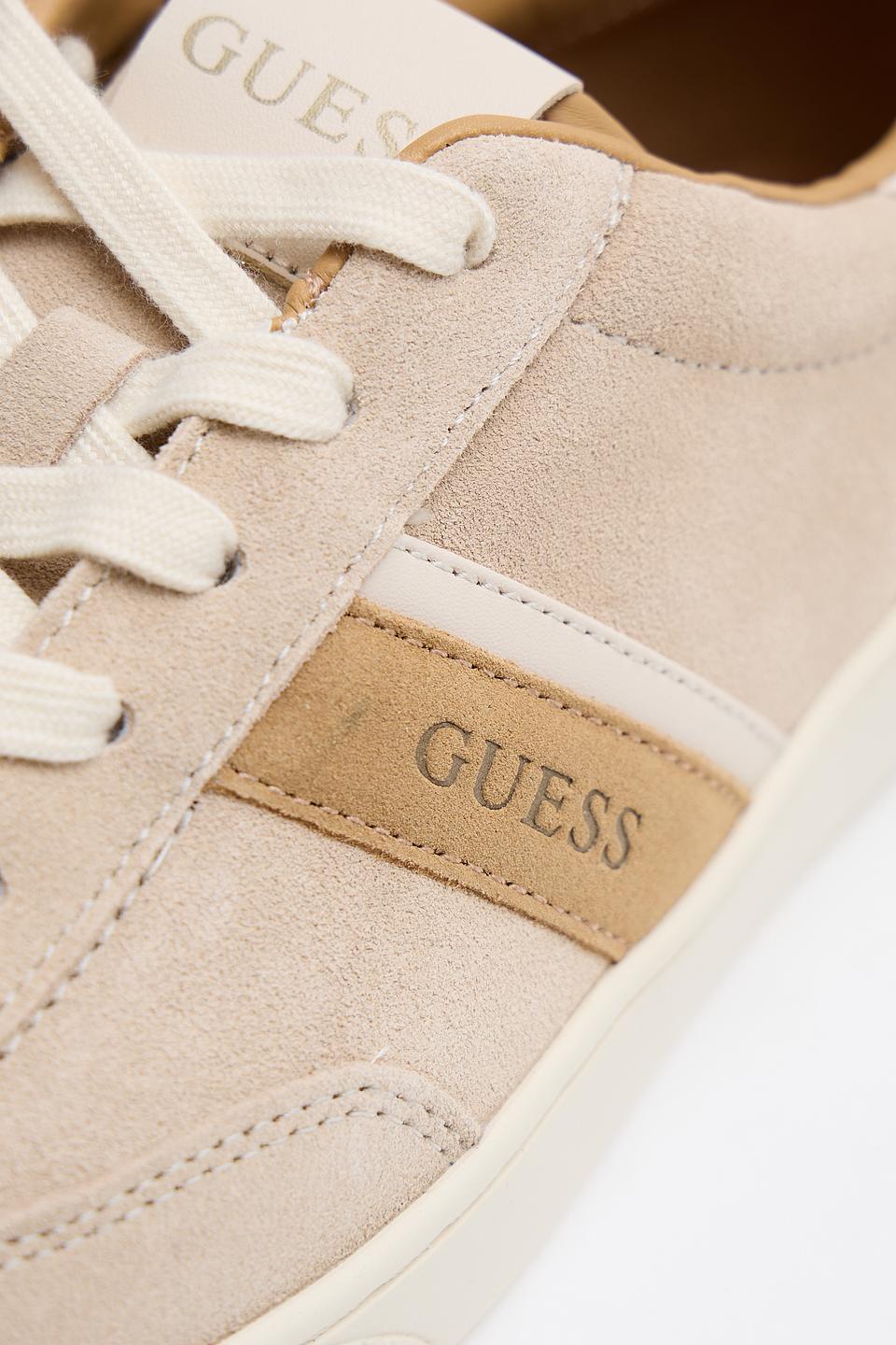 Кеды Guess бежевые