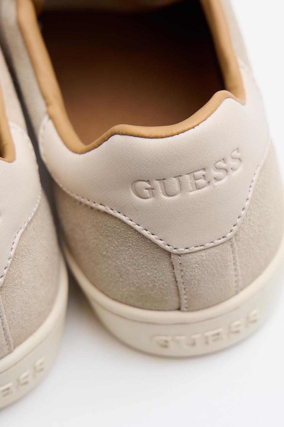 Кеды Guess бежевые