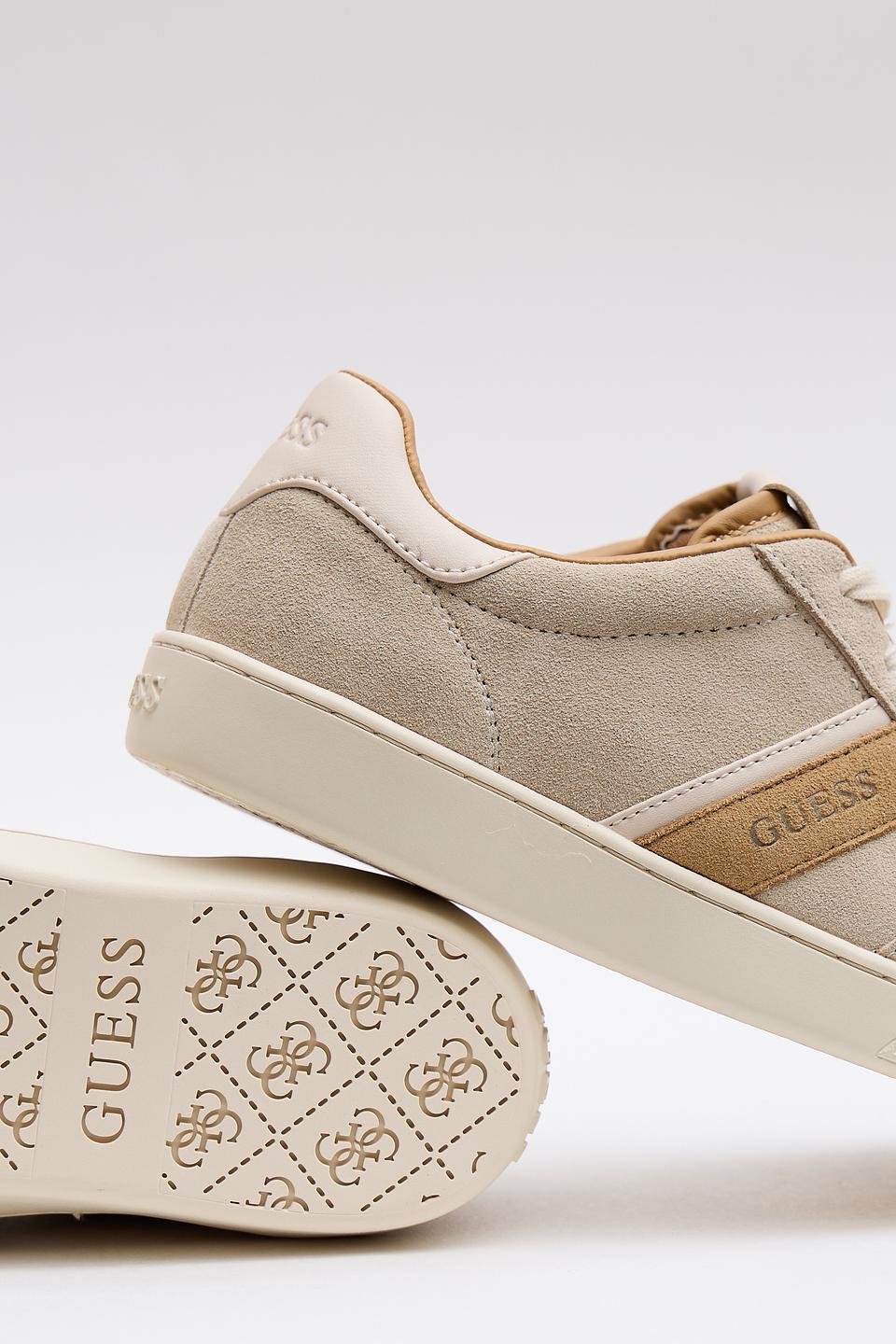 Кеды Guess бежевые