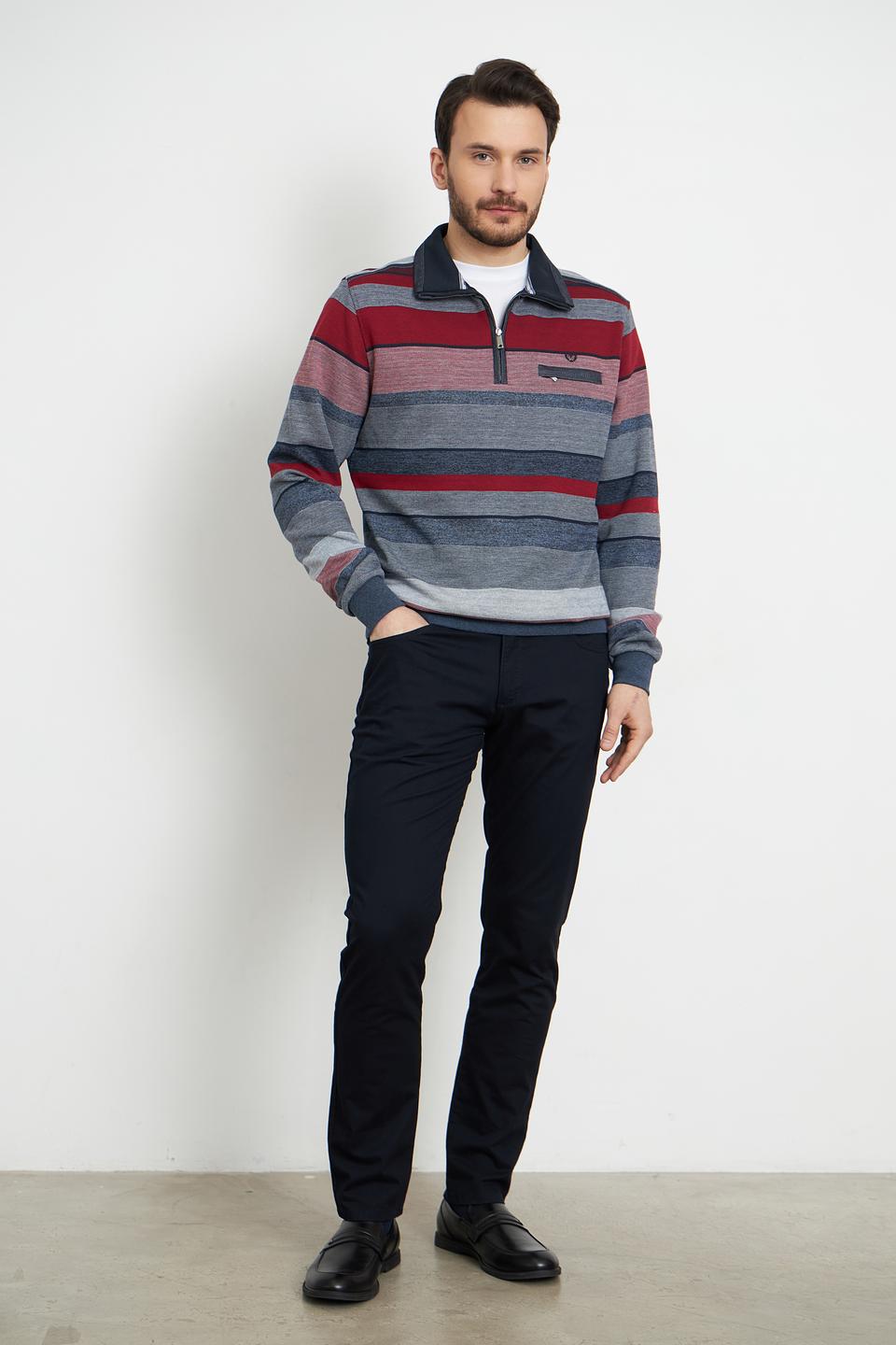 Пуловер Monte Carlo в полоску