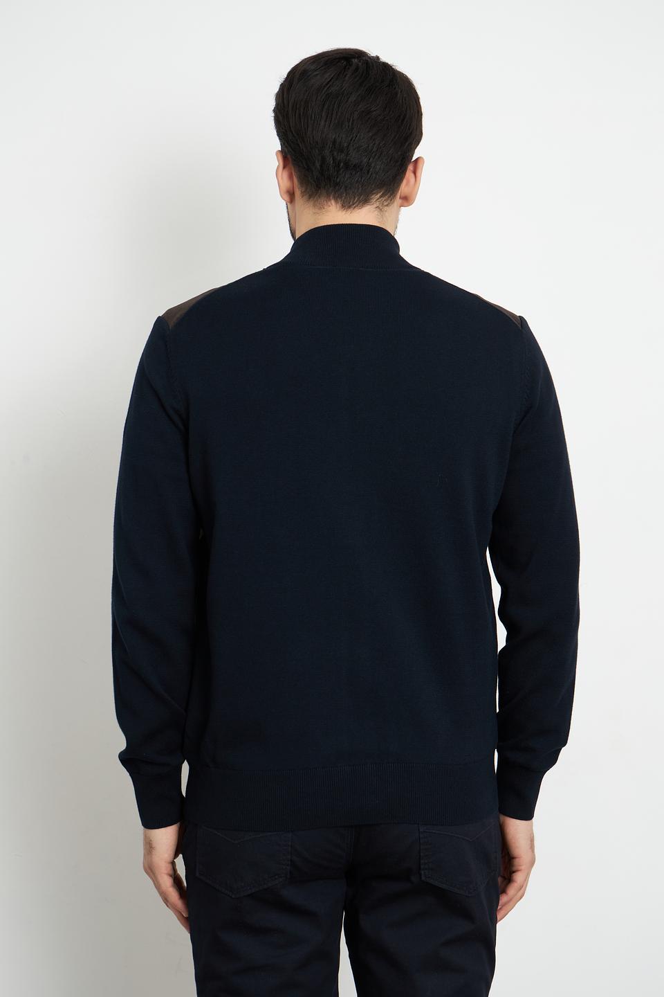 Кардиган Bugatti комбинированный тёмно-синий