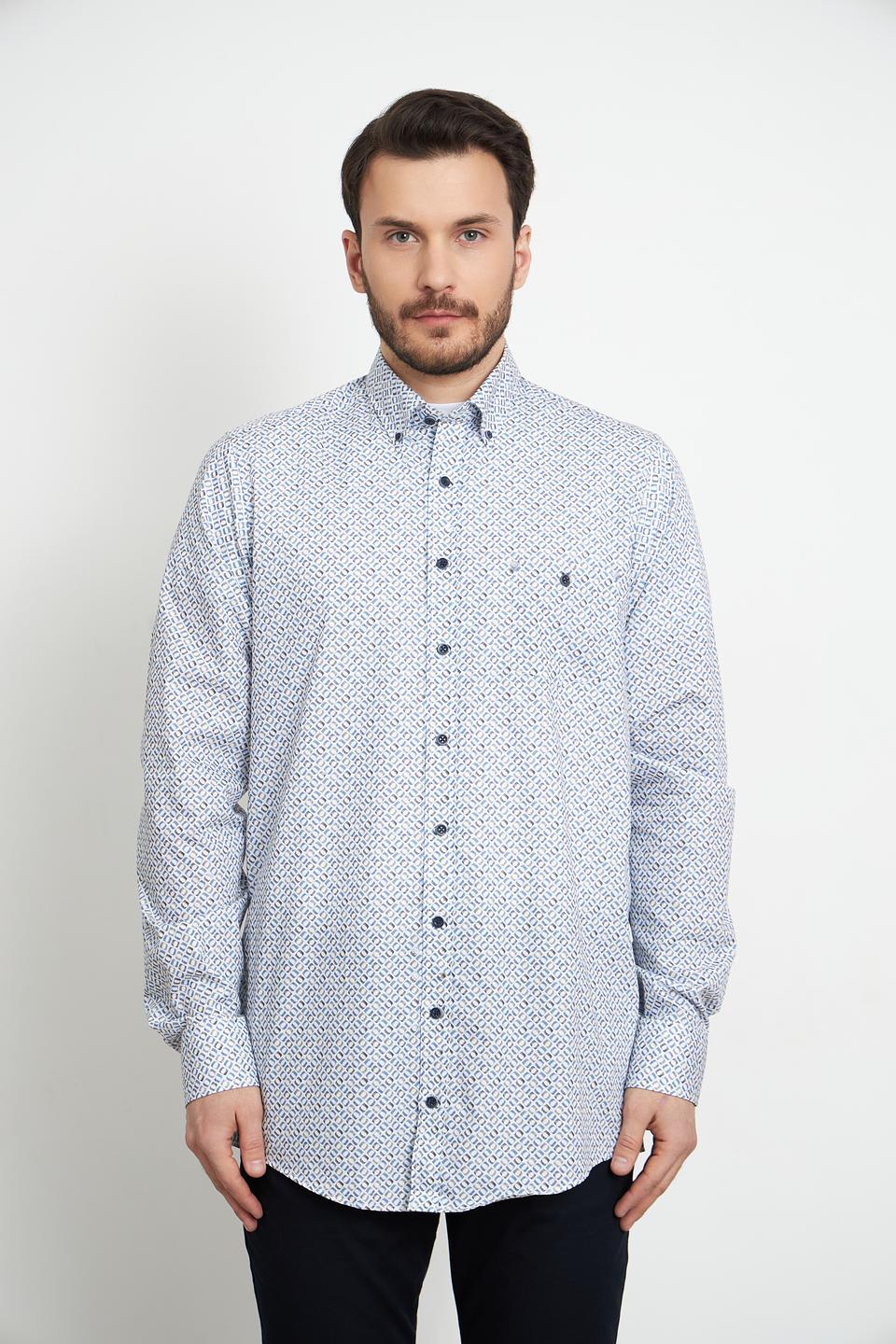 Рубашка Casa Moda в мелкий рисунок