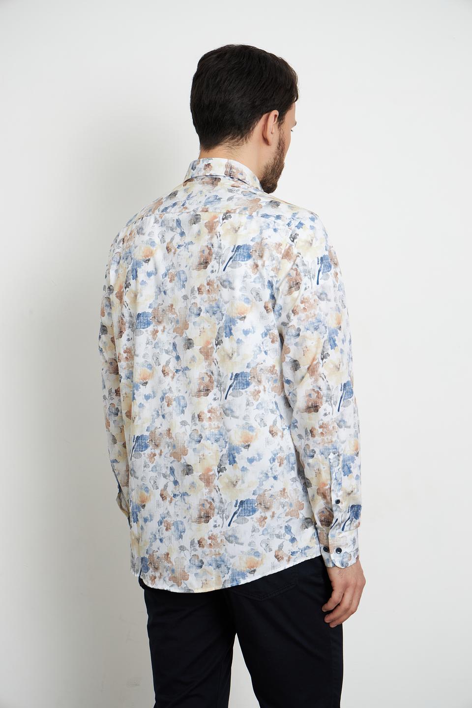 Рубашка Casa Moda с цветочным принтом