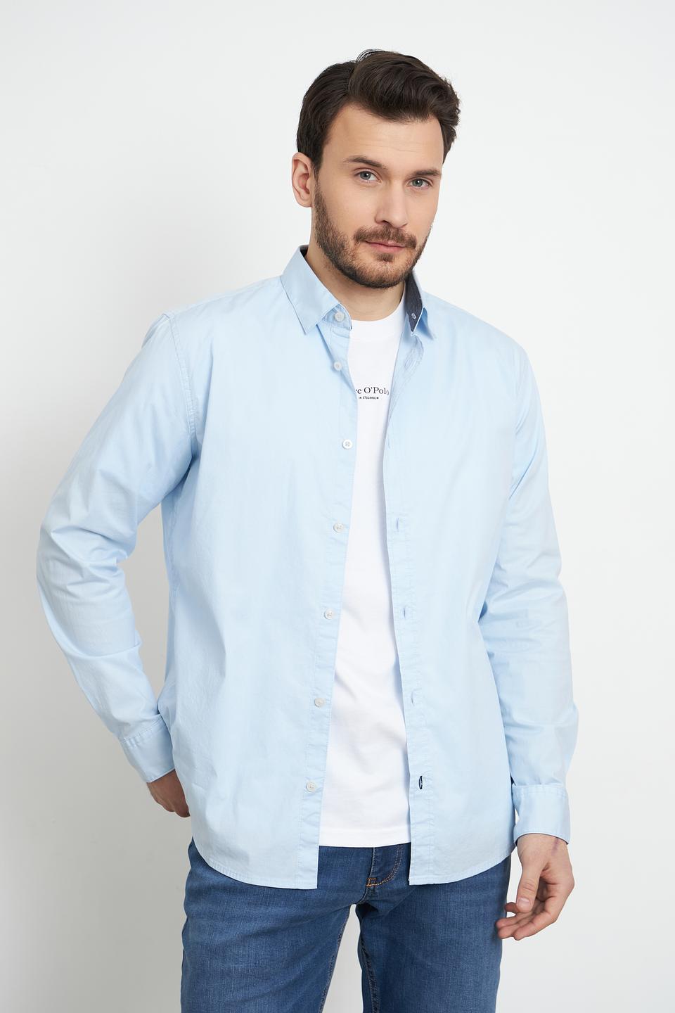 Рубашка Tom Tailor голубая