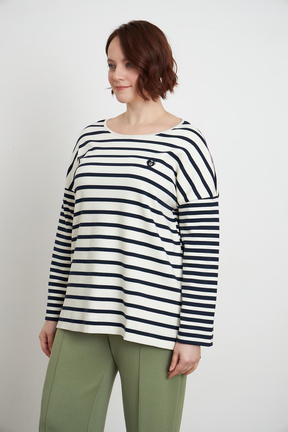 Футболка Frapp в полоску