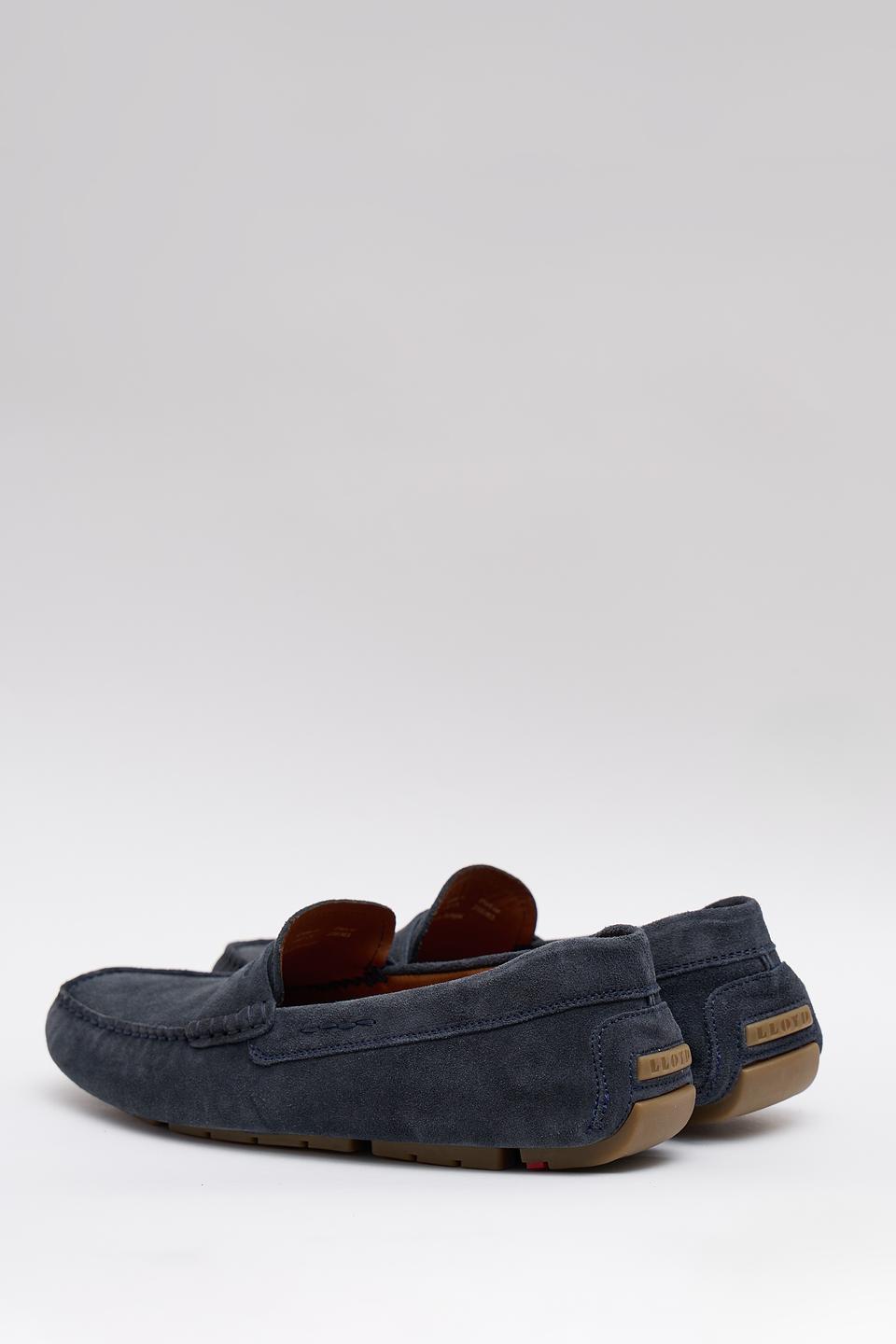 Лоферы LLoyd синие замшевые