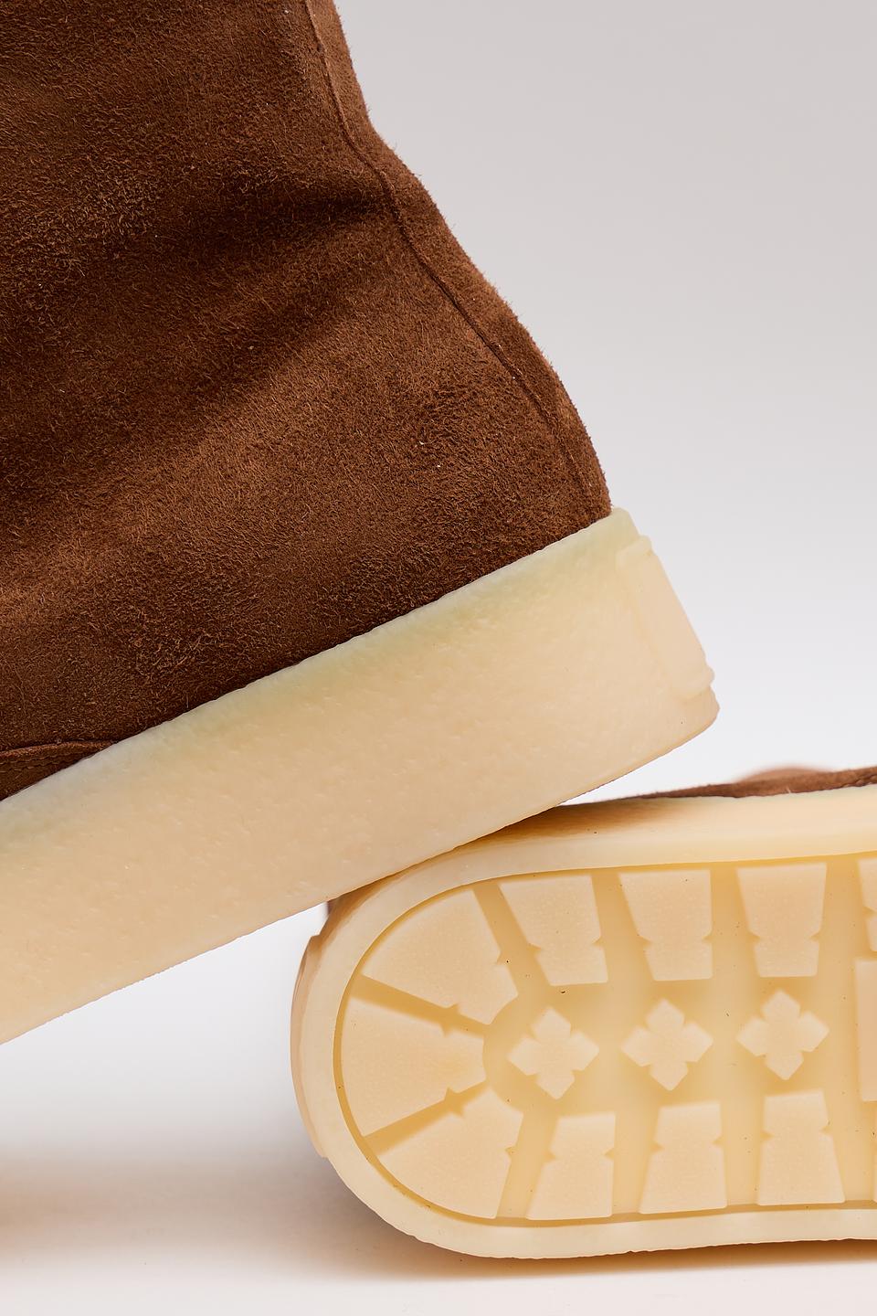 Ботинки Tuffoni на платформе коричневые