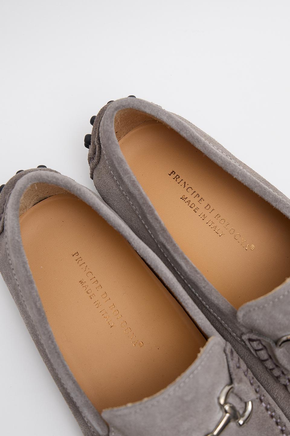 Лоферы Principe Di Bologna серые