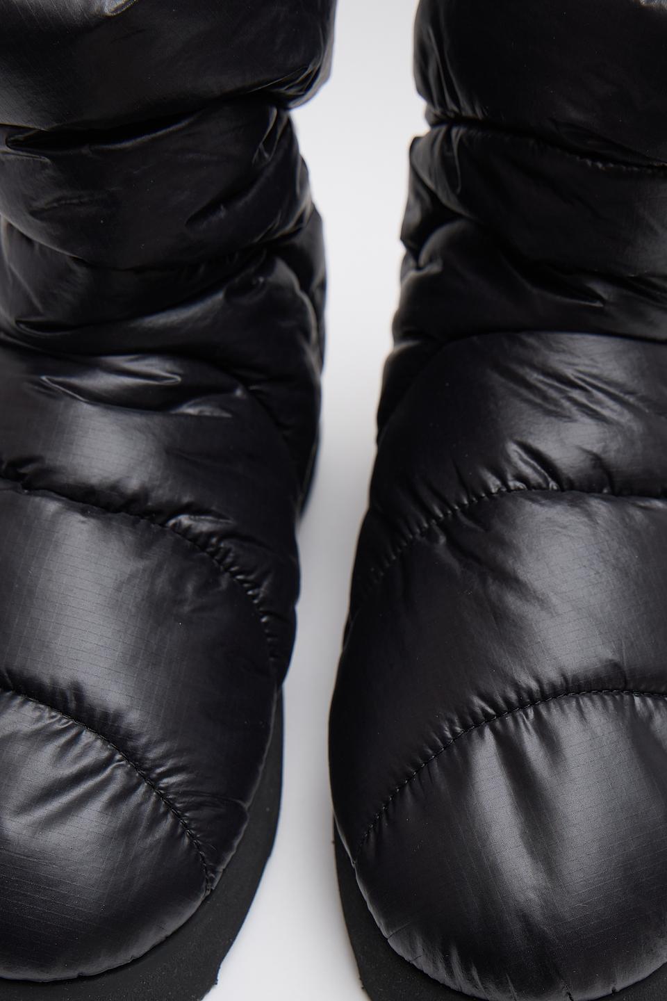 Ботинки Piumestudio чёрные стеганые