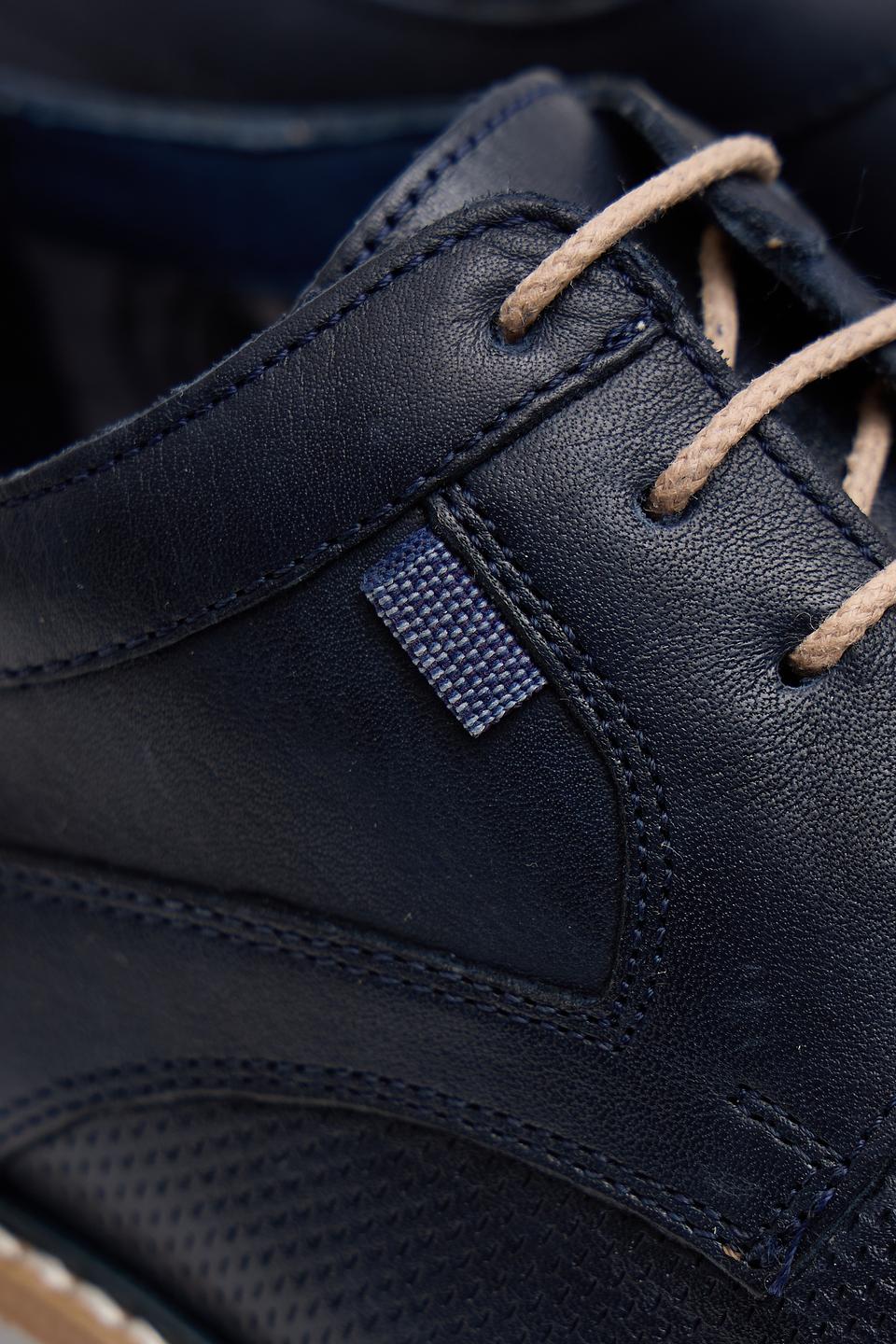 LLoyd дерби кожаные синие