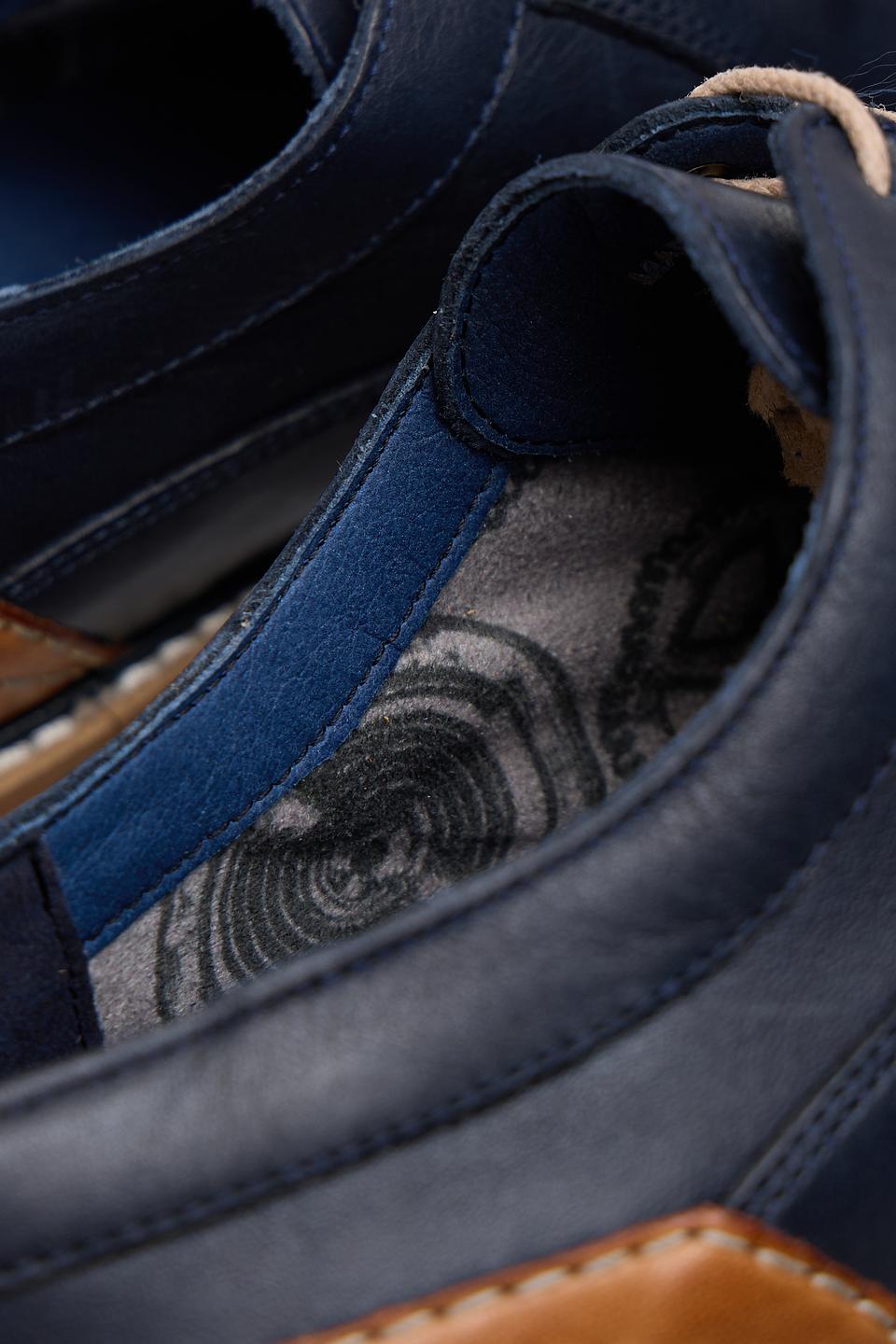 LLoyd дерби кожаные синие