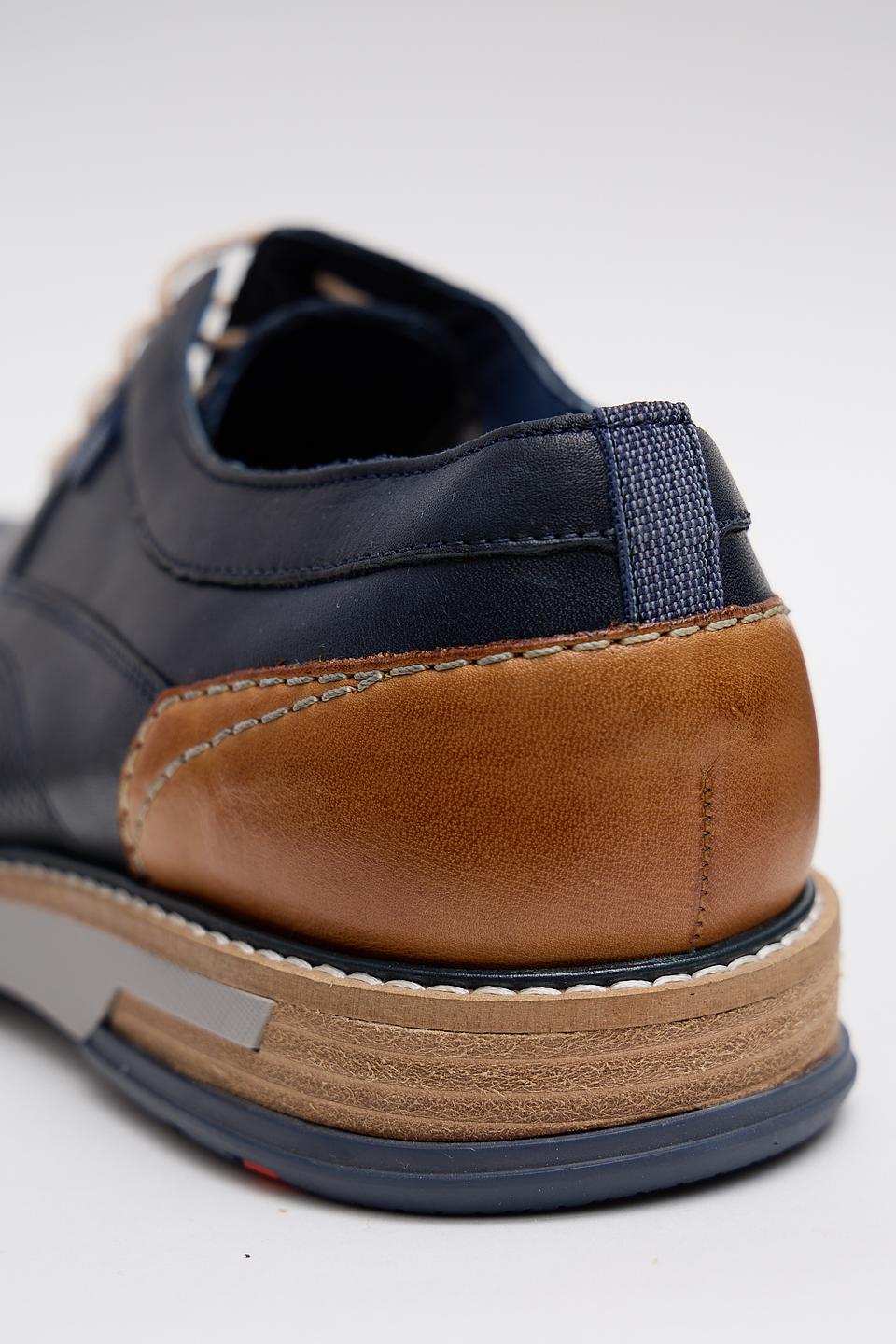 LLoyd дерби кожаные синие