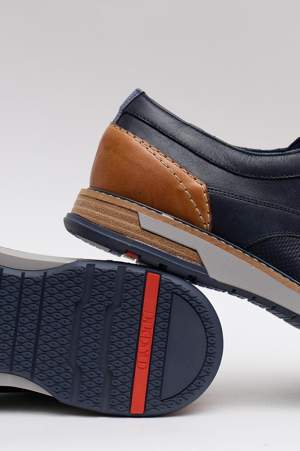 LLoyd дерби кожаные синие