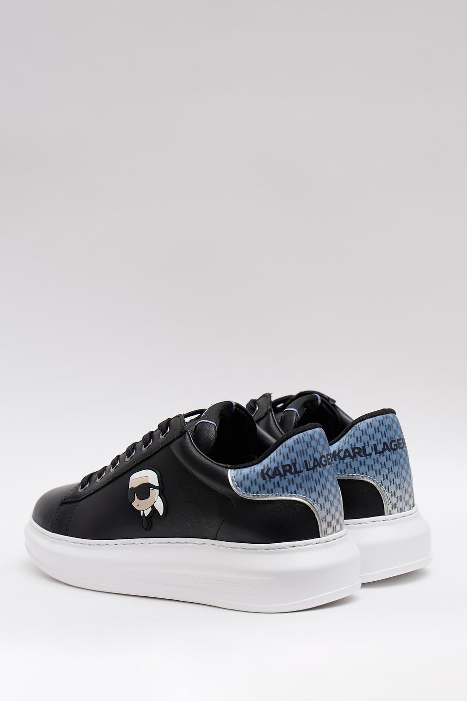 Кроссовки Karl Lagerfeld с логотипом чёрные