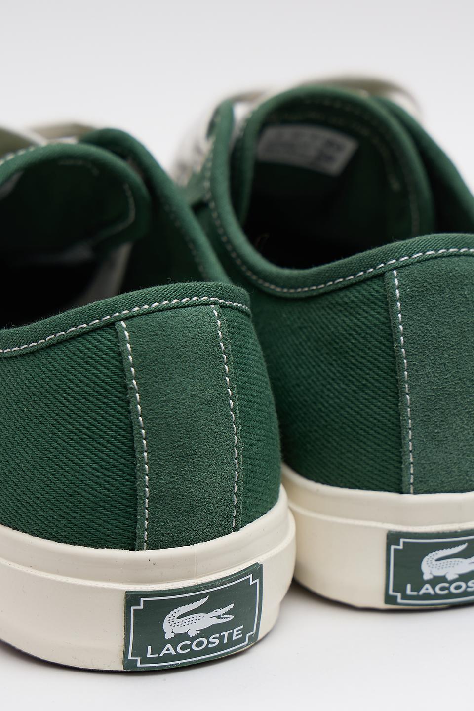 Кеды Lacoste в цвет хаки