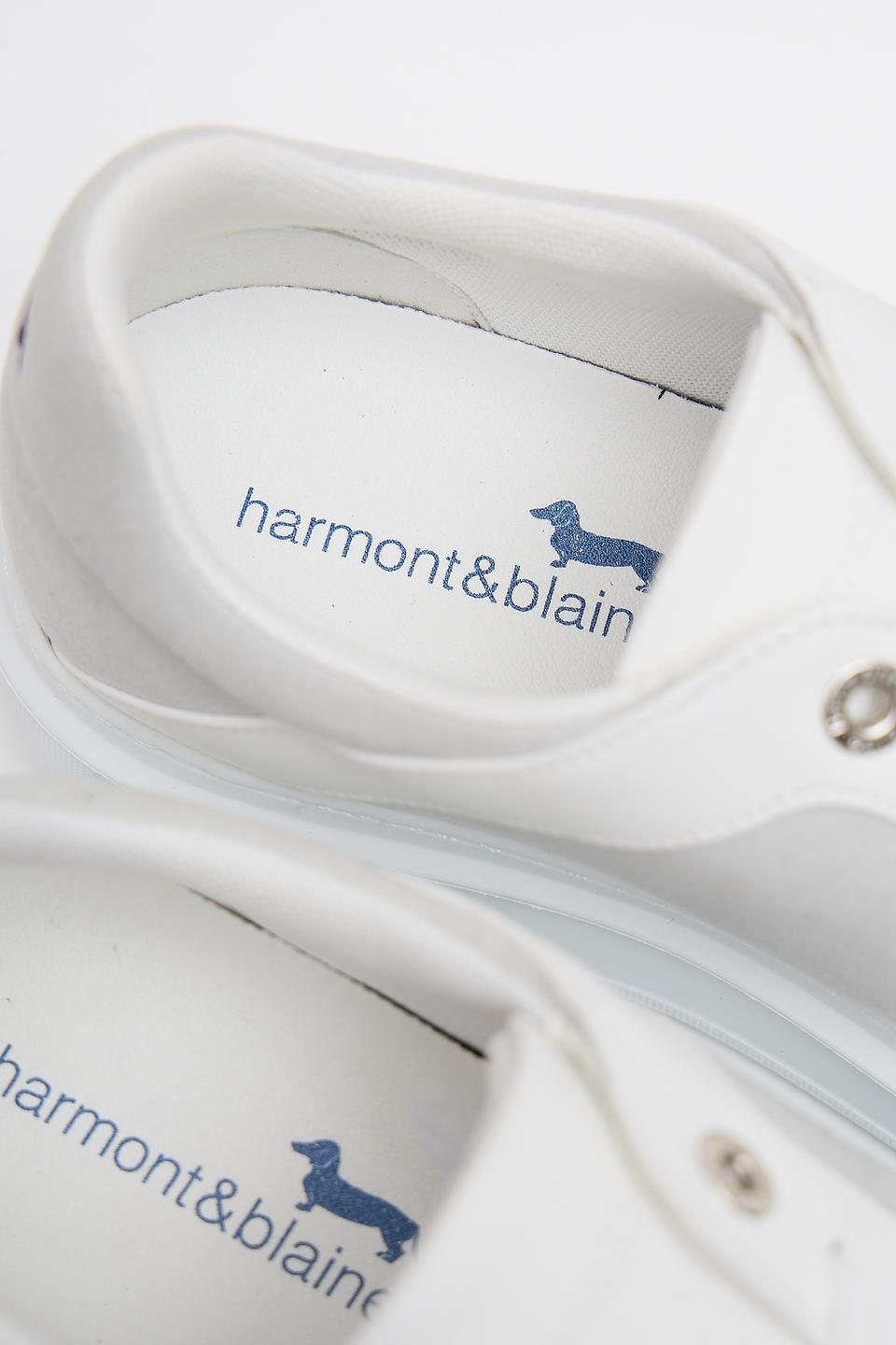 Кеды Harmont & Blaine белые с логотипом