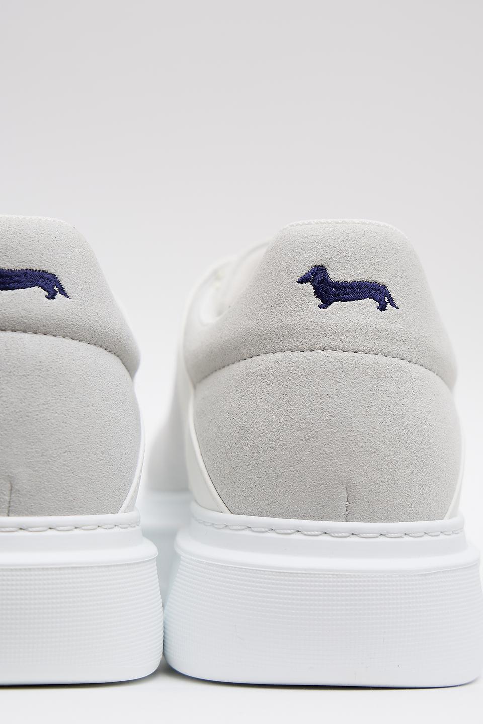 Кеды Harmont & Blaine белые с логотипом